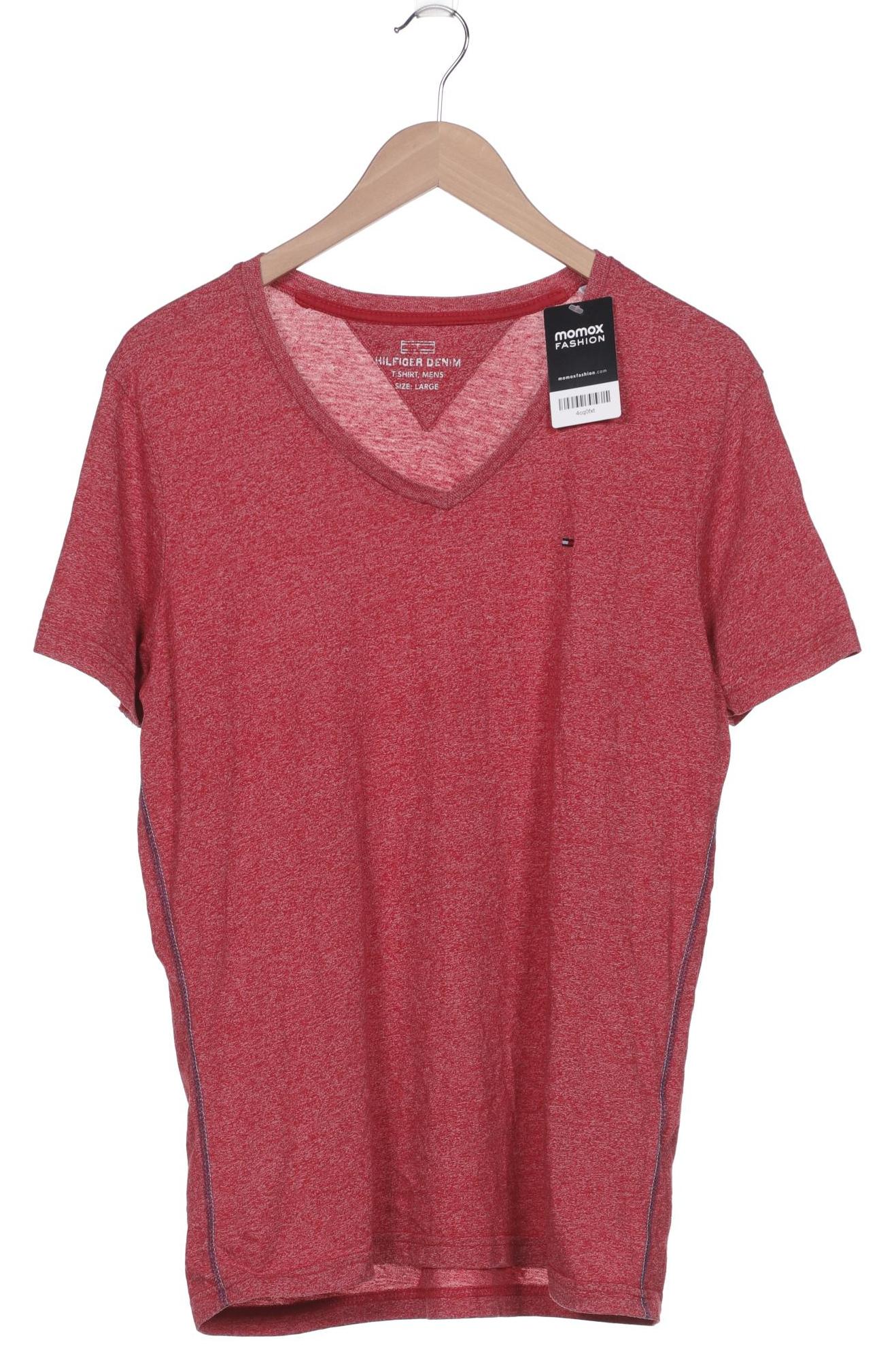 

Hilfiger Denim Herren T-Shirt, rot, Gr. 52