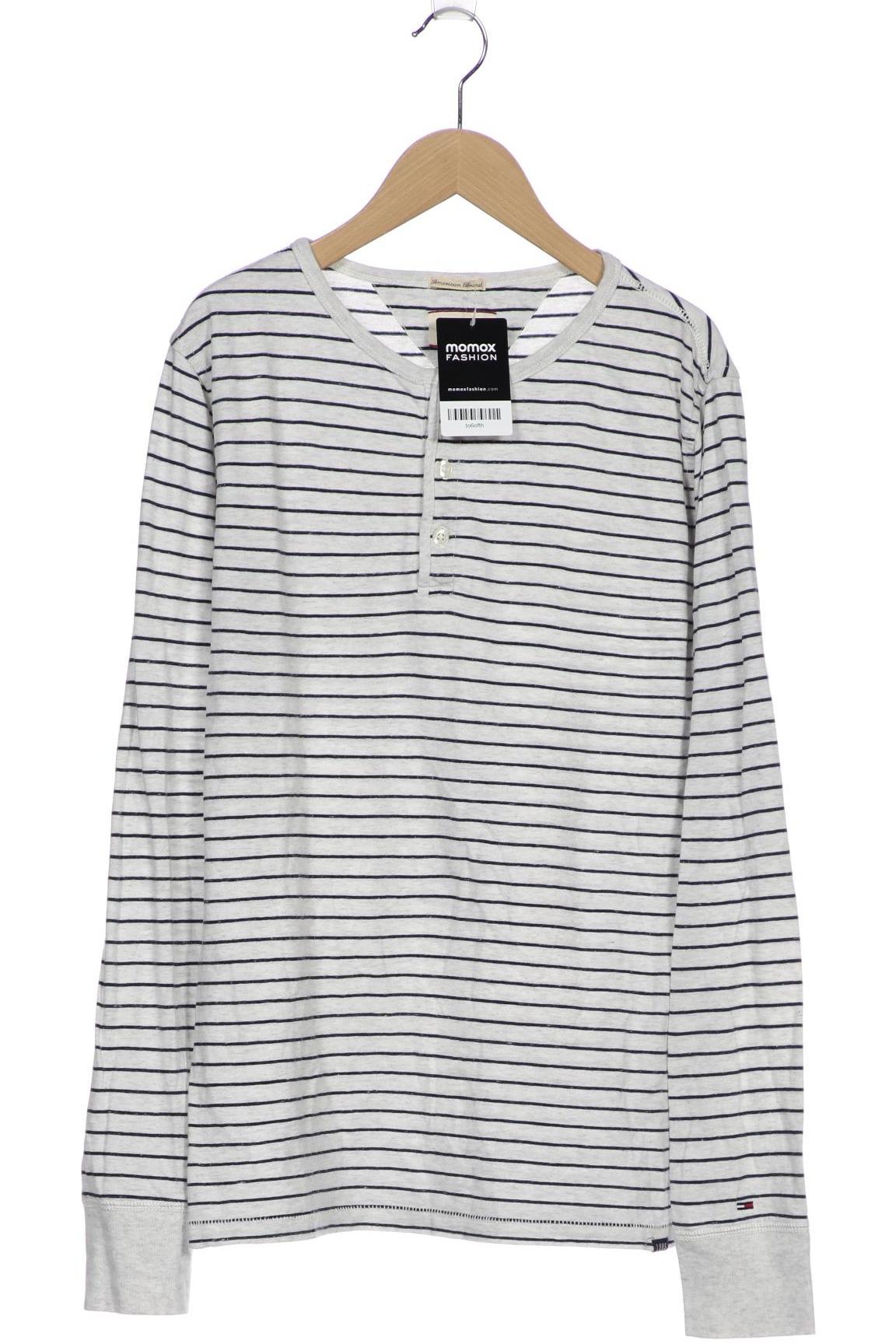 

HILFIGER DENIM Herren Langarmshirt, grau