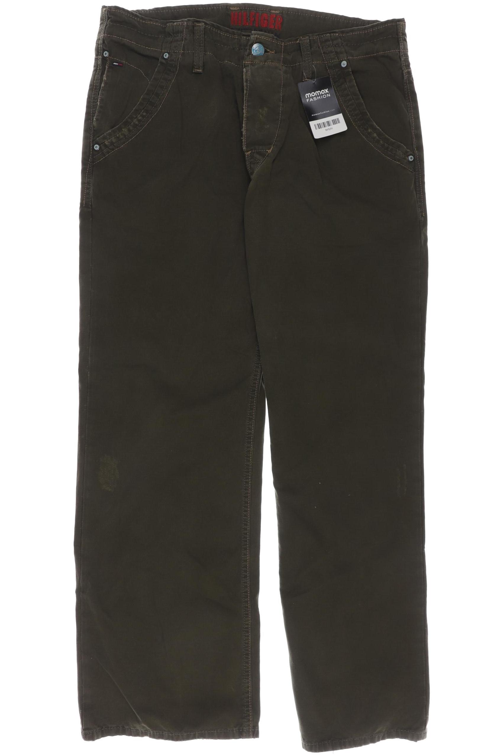 

Hilfiger Denim Herren Stoffhose, grün, Gr. 34