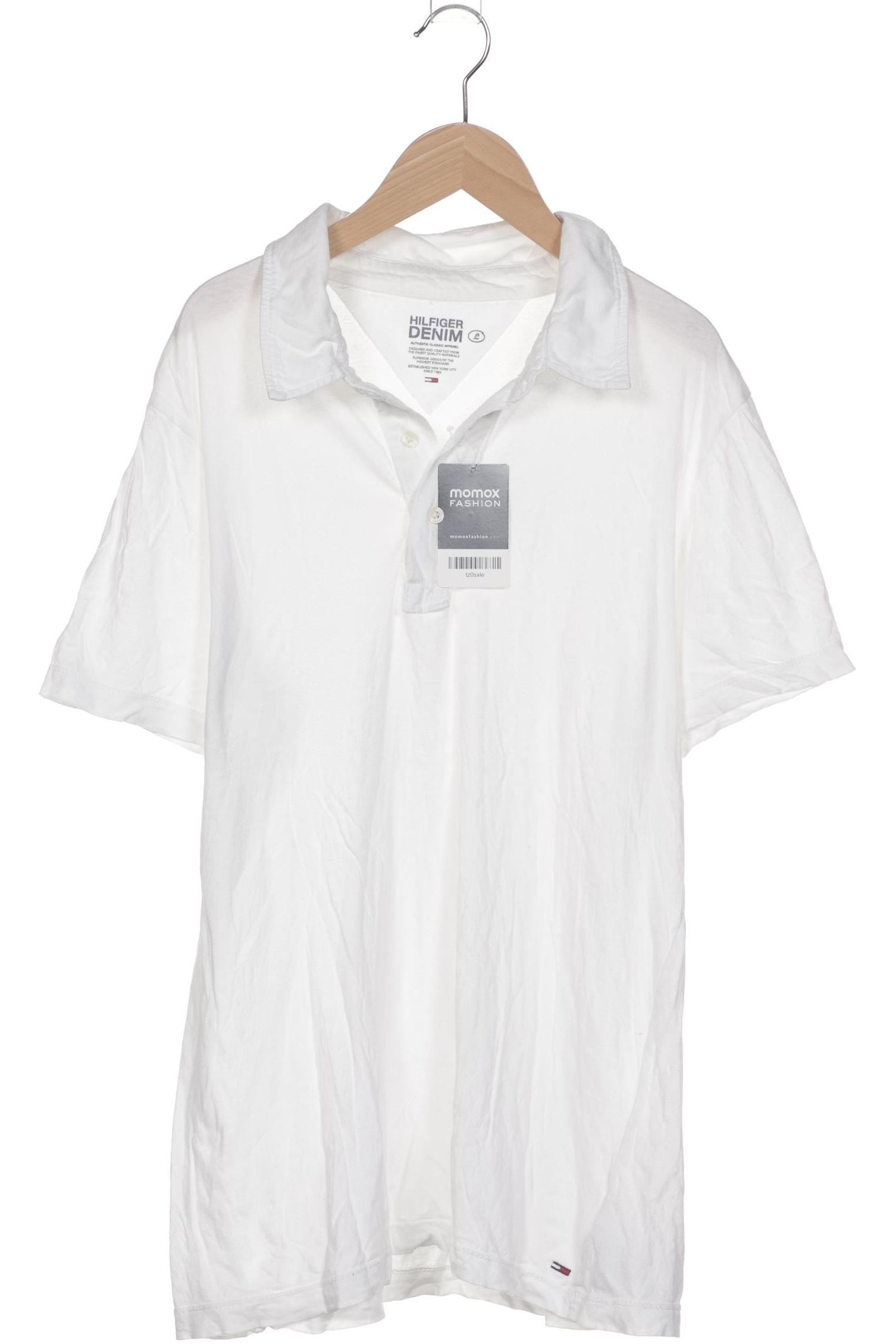 

Hilfiger Denim Herren Poloshirt, weiß, Gr. 52