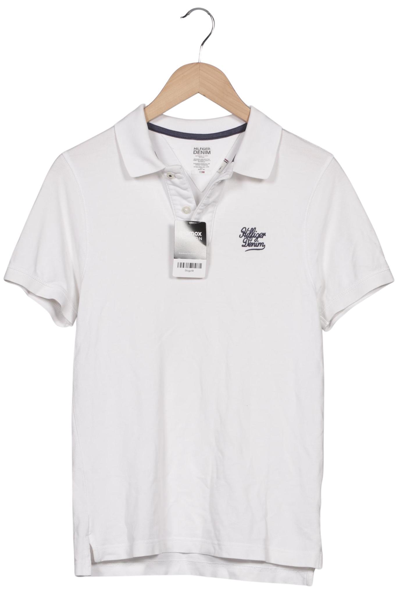 

Hilfiger Denim Herren Poloshirt, weiß, Gr. 46