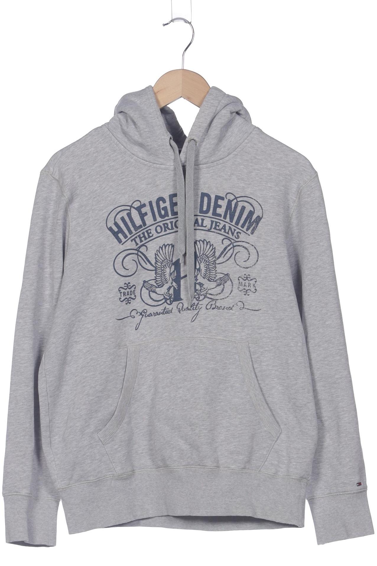 

Hilfiger Denim Herren Kapuzenpullover, grau, Gr. 52