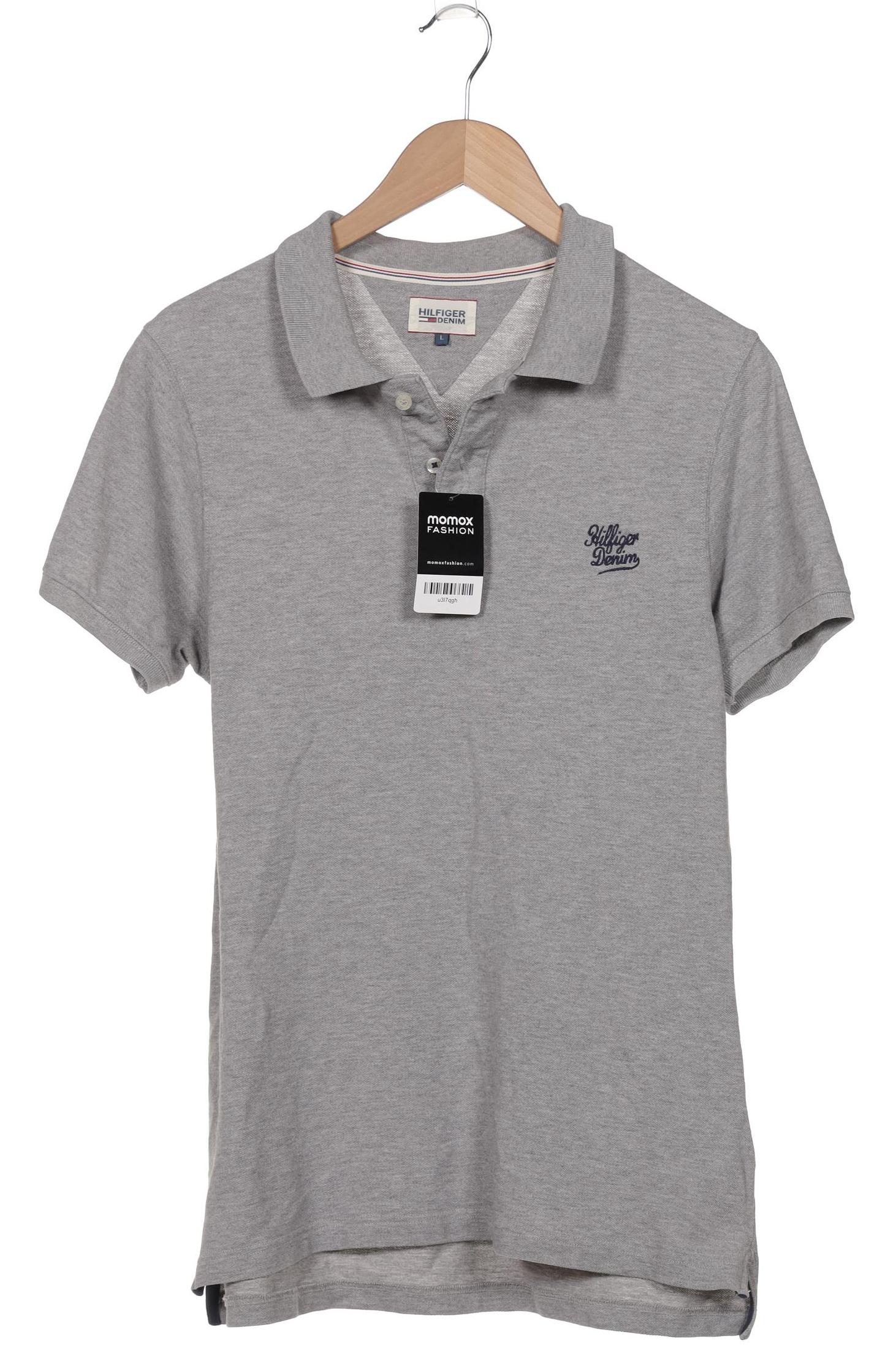 

Hilfiger Denim Herren Poloshirt, grau, Gr. 52