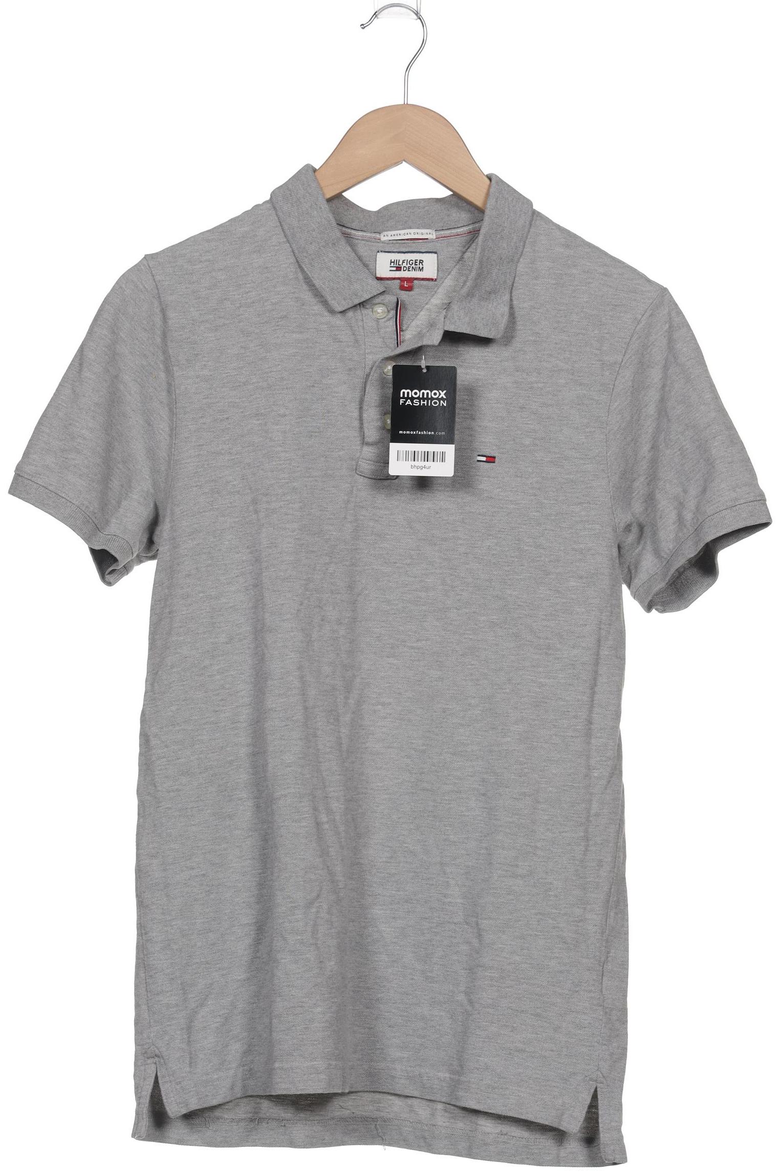 

Hilfiger Denim Herren Poloshirt, grau, Gr. 52