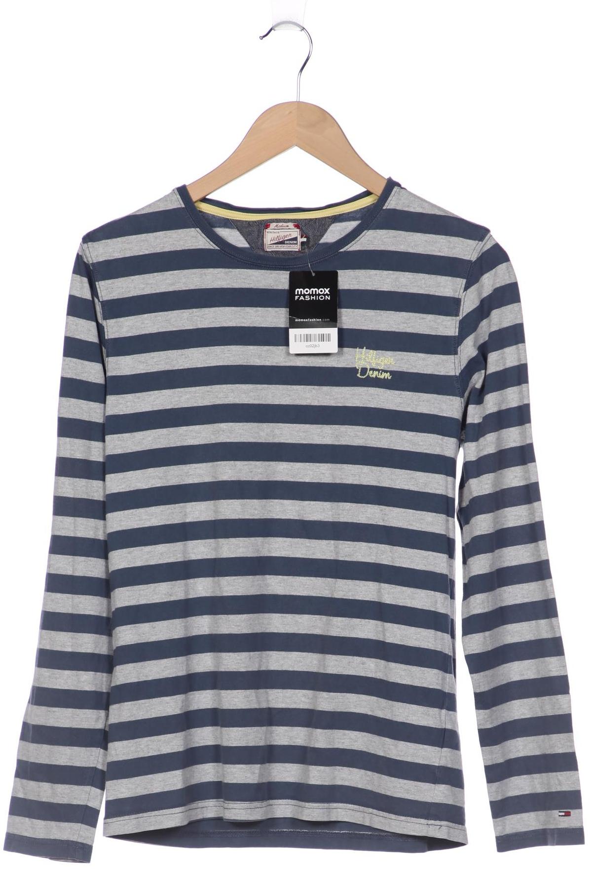 

HILFIGER DENIM Herren Langarmshirt, marineblau