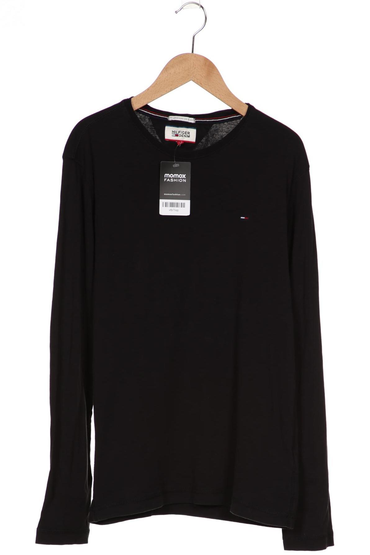 

Hilfiger Denim Herren Langarmshirt, schwarz, Gr. 48