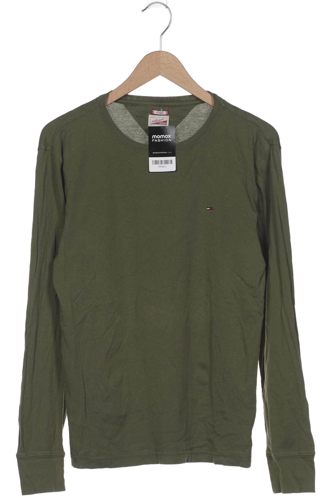 

Hilfiger Denim Herren Langarmshirt, grün, Gr. 52