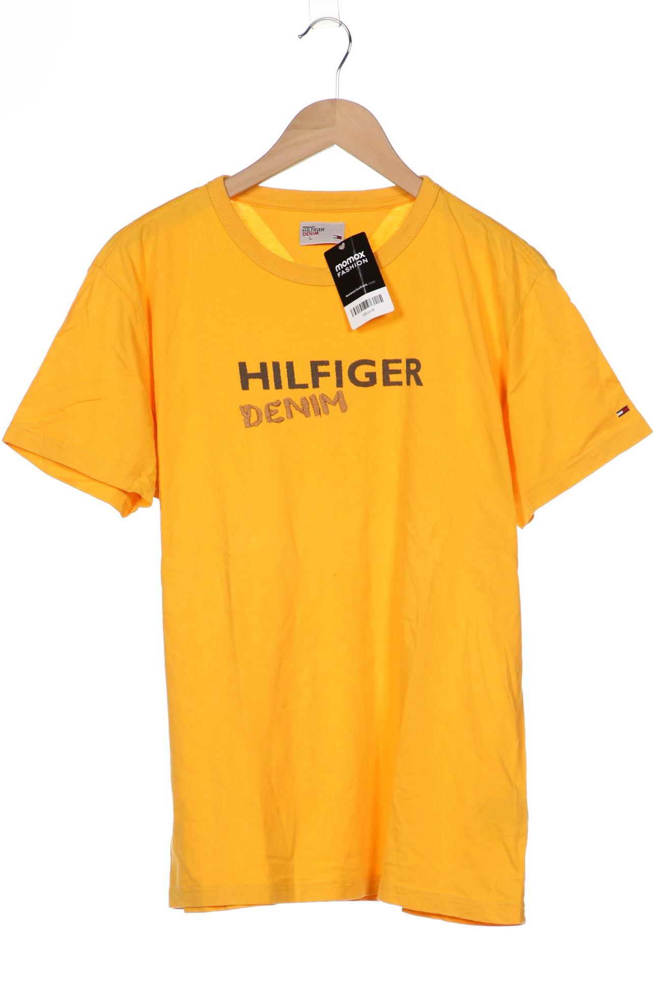 

HILFIGER DENIM Herren T-Shirt, gelb