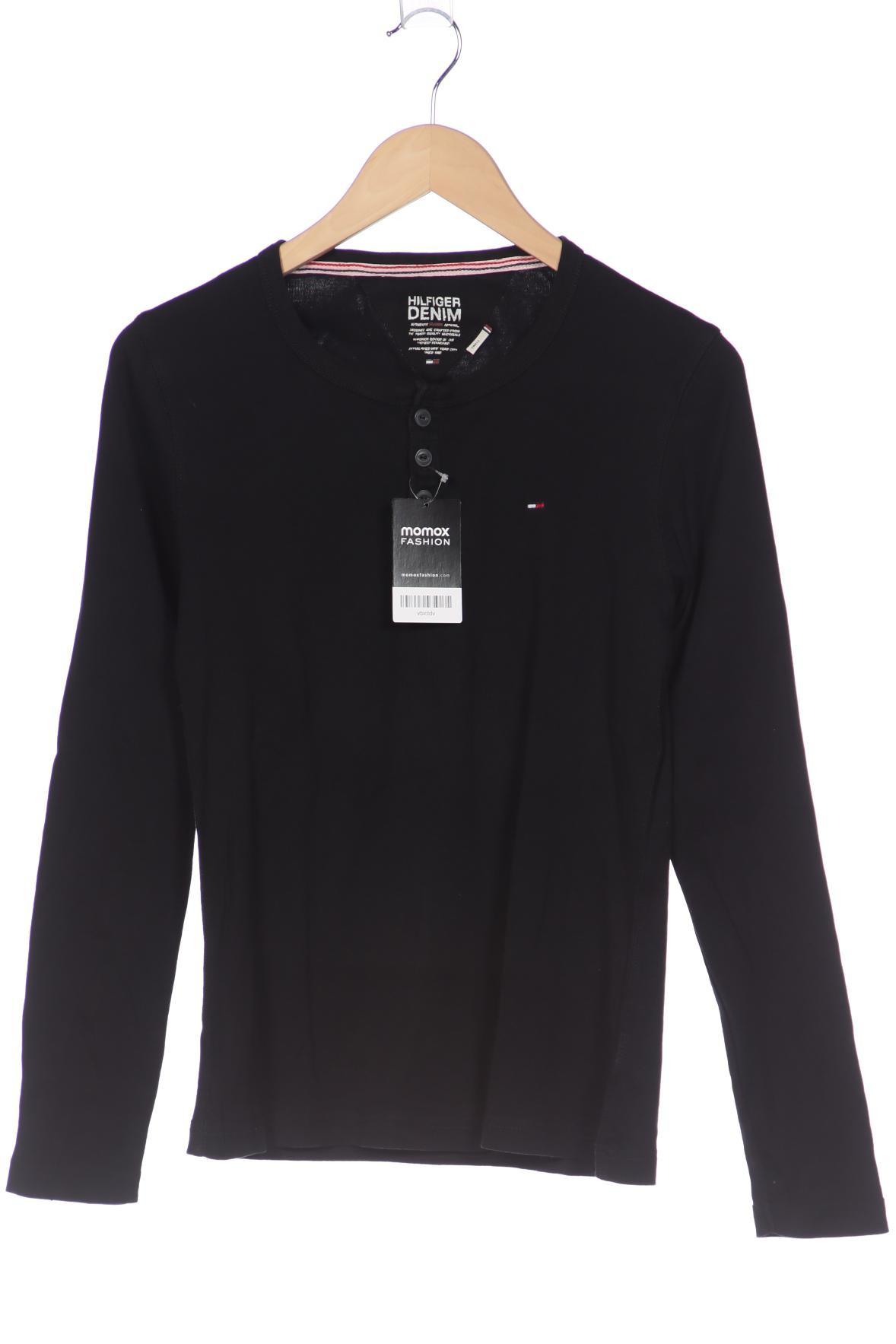 

HILFIGER DENIM Herren Langarmshirt, schwarz