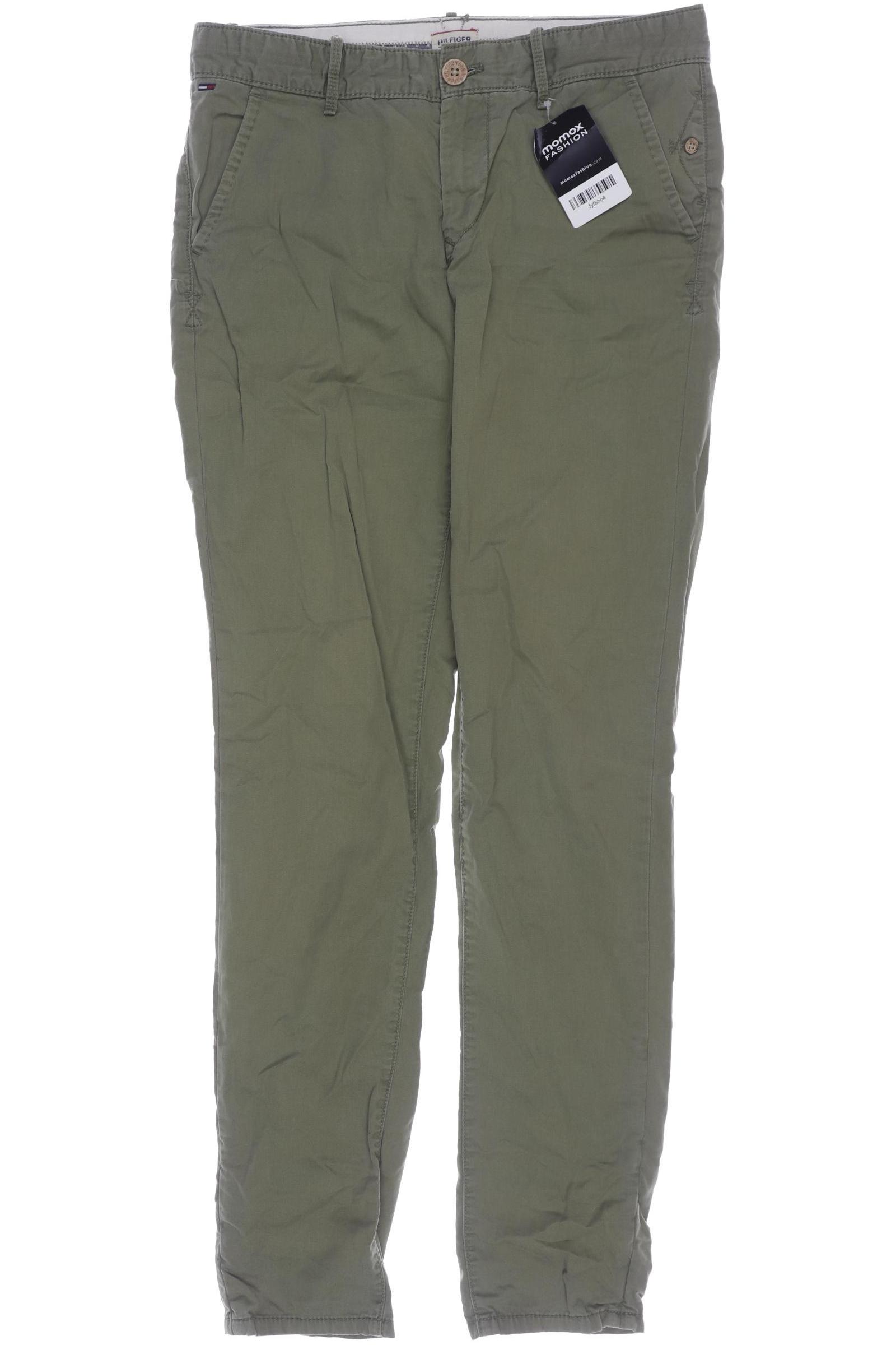 

Hilfiger Denim Herren Stoffhose, grün, Gr. 27