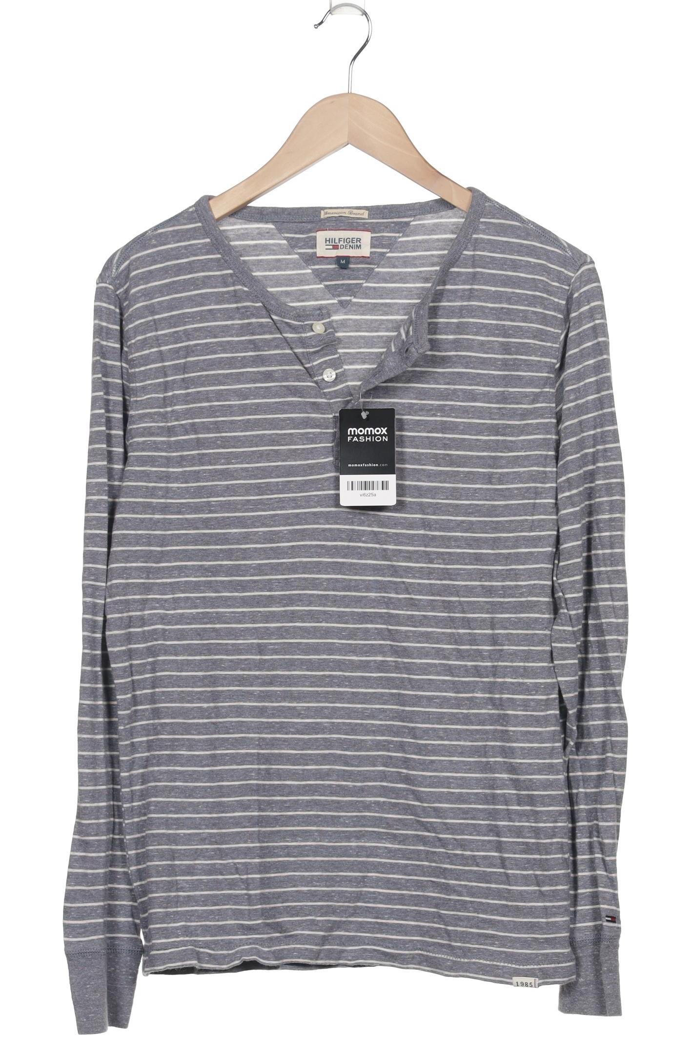 

Hilfiger Denim Herren Langarmshirt, grau, Gr. 48