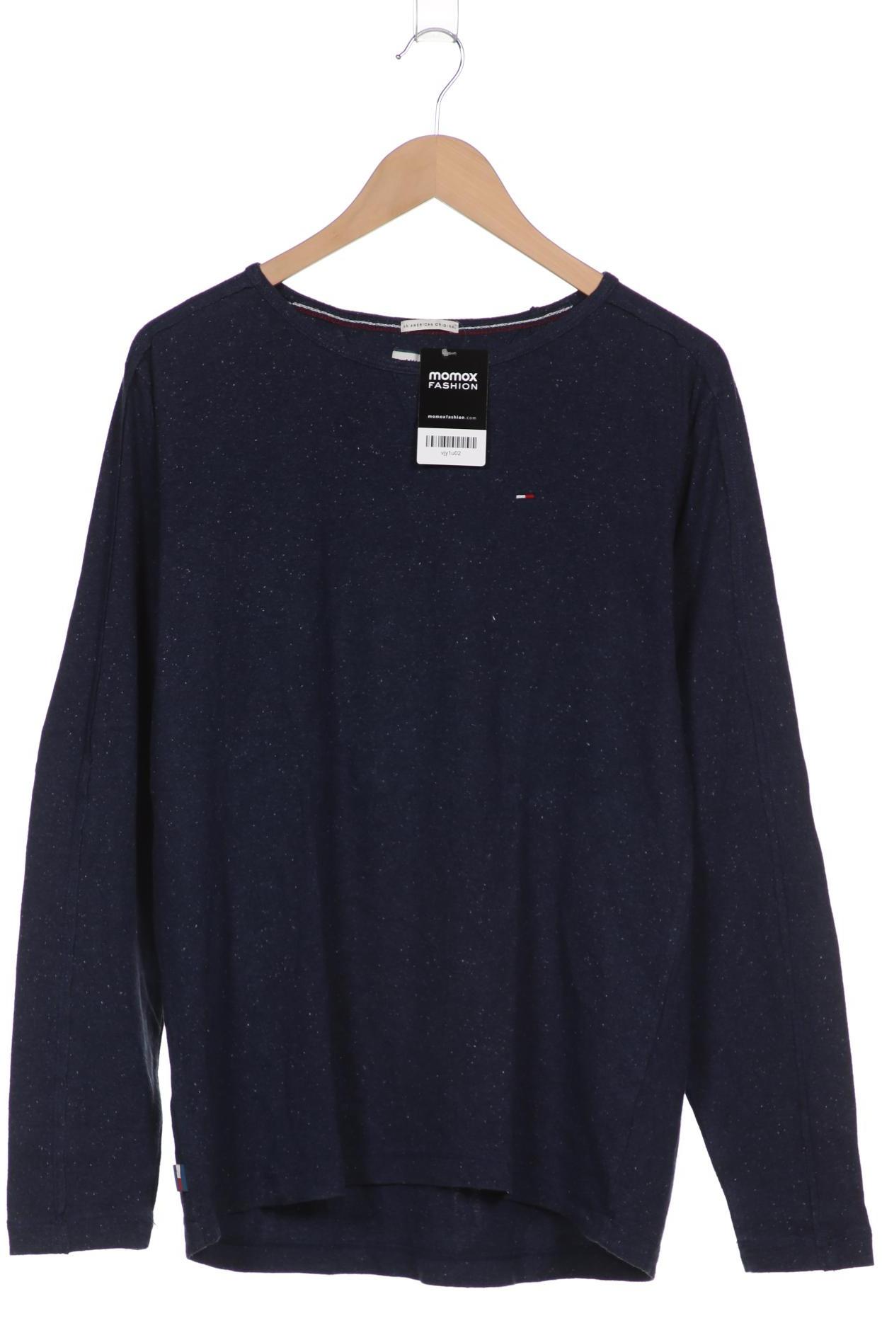 

HILFIGER DENIM Herren Langarmshirt, marineblau