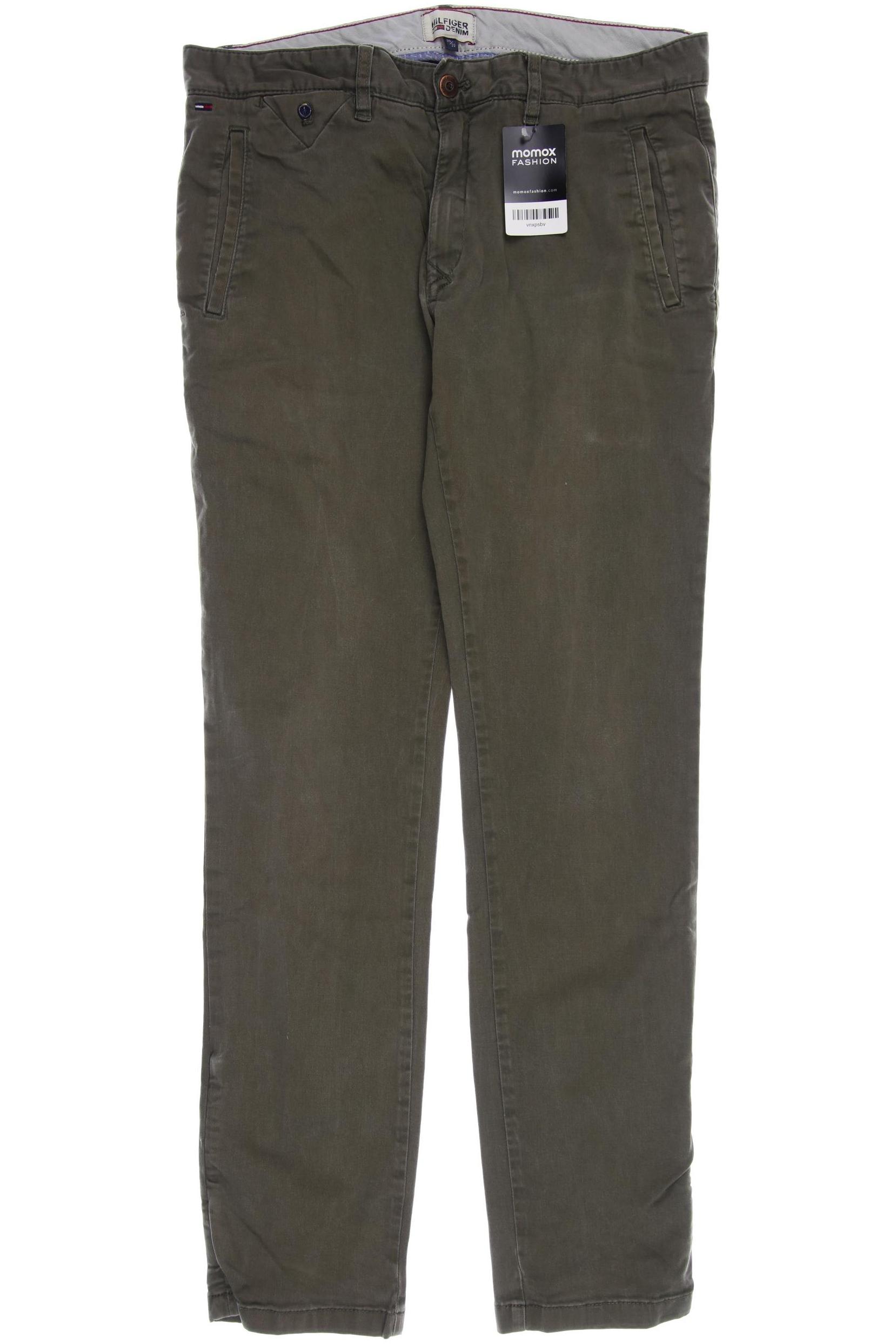 

HILFIGER DENIM Herren Stoffhose, grün
