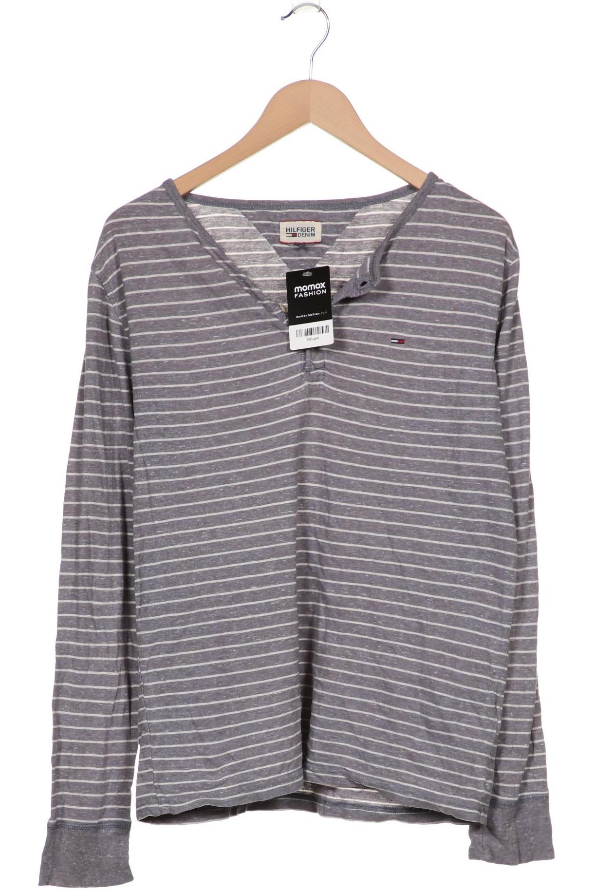 

Hilfiger Denim Herren Langarmshirt, grau, Gr. 48