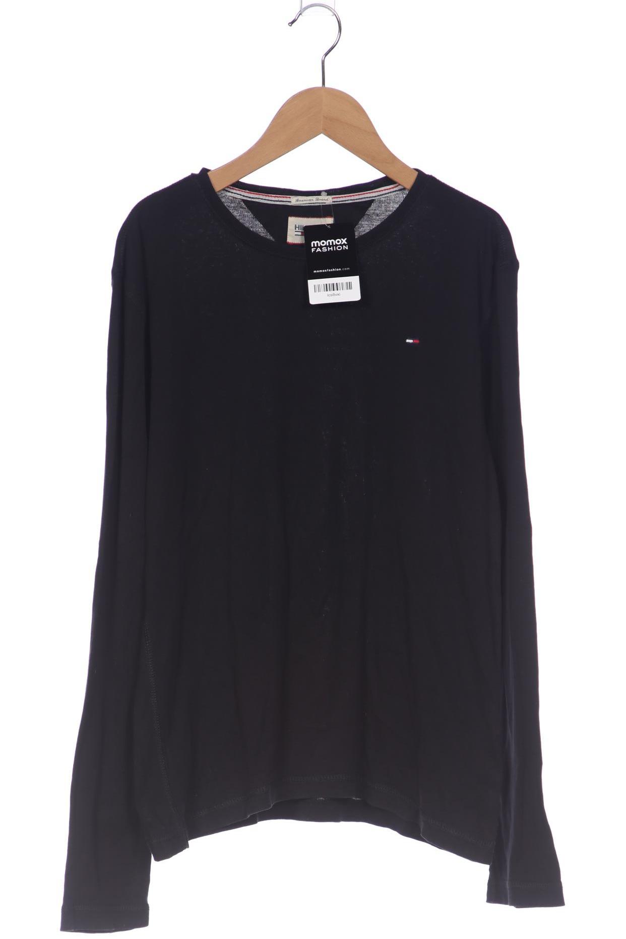 

Hilfiger Denim Herren Langarmshirt, schwarz, Gr. 48