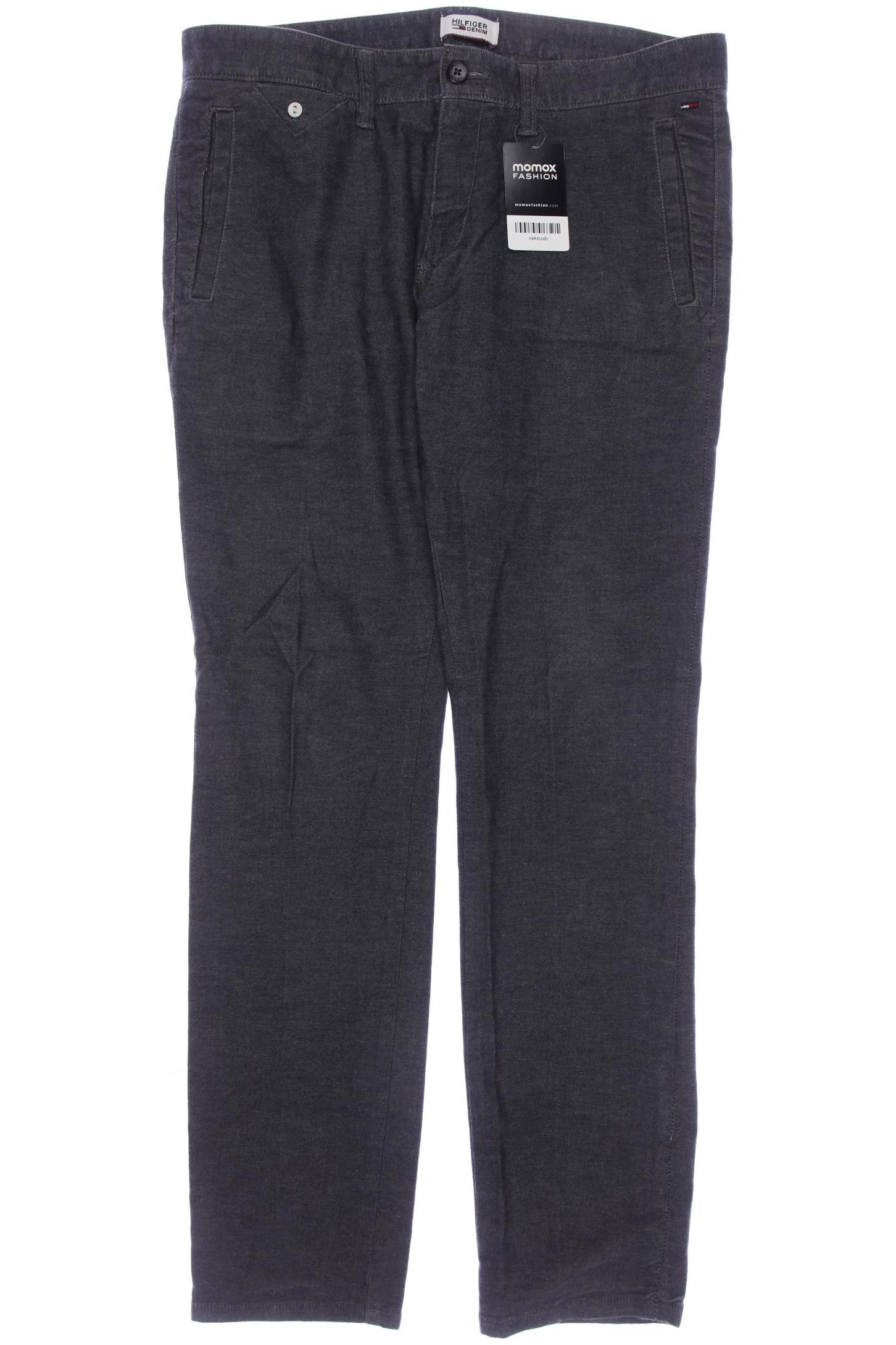 

Hilfiger Denim Herren Stoffhose, grau, Gr. 33