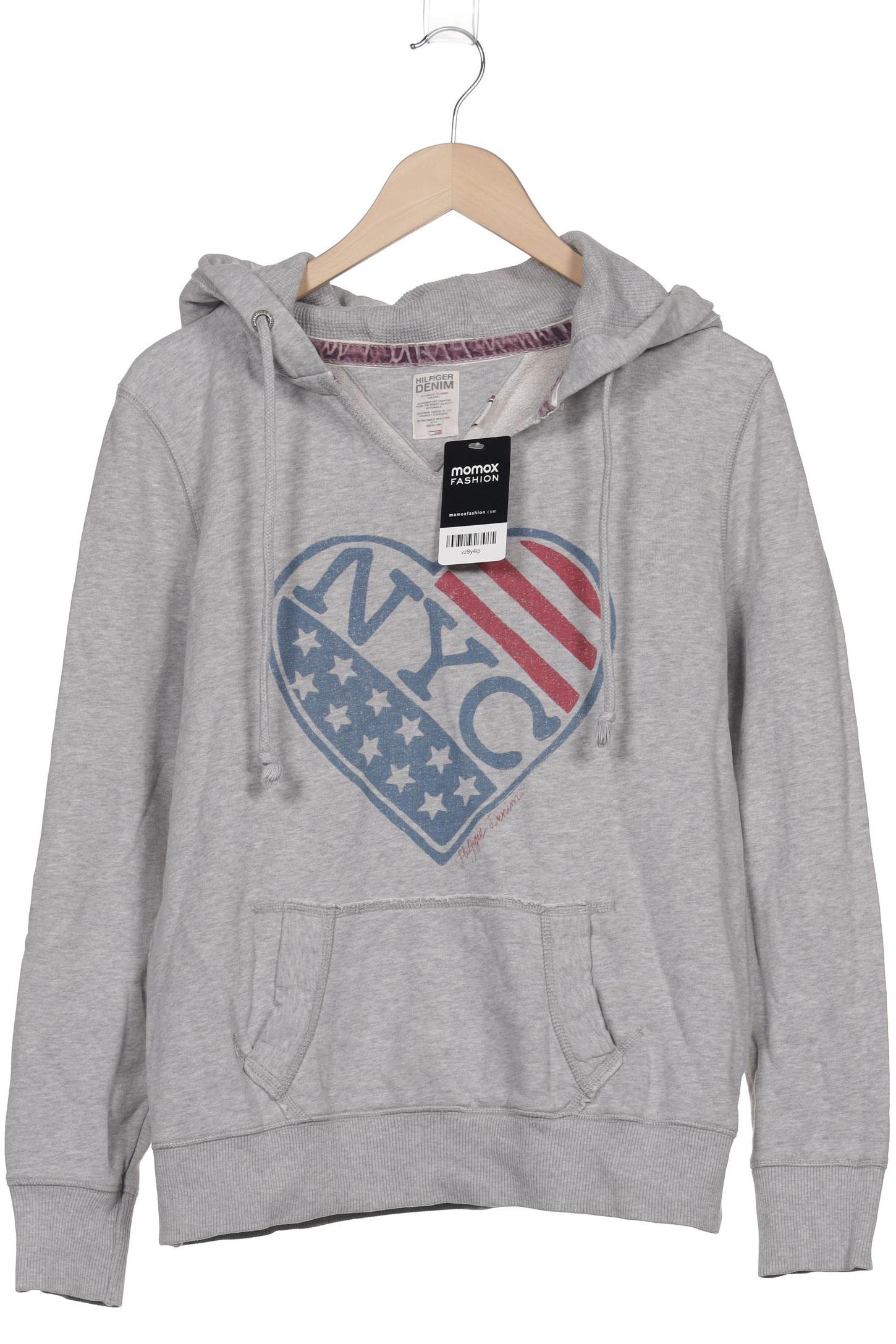 

Hilfiger Denim Herren Kapuzenpullover, grau, Gr. 46