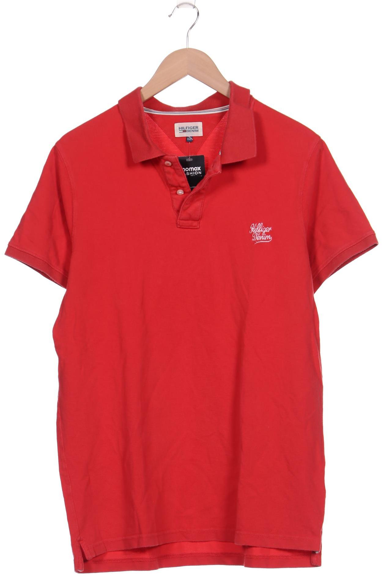 

HILFIGER DENIM Herren Poloshirt, rot
