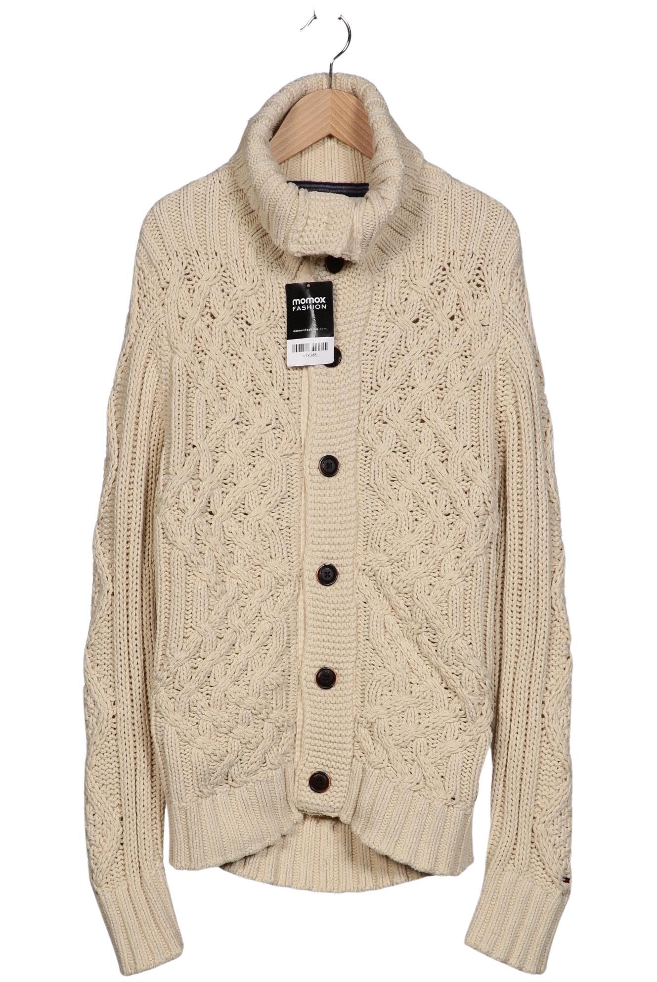 

Hilfiger Denim Herren Strickjacke, beige, Gr. 48