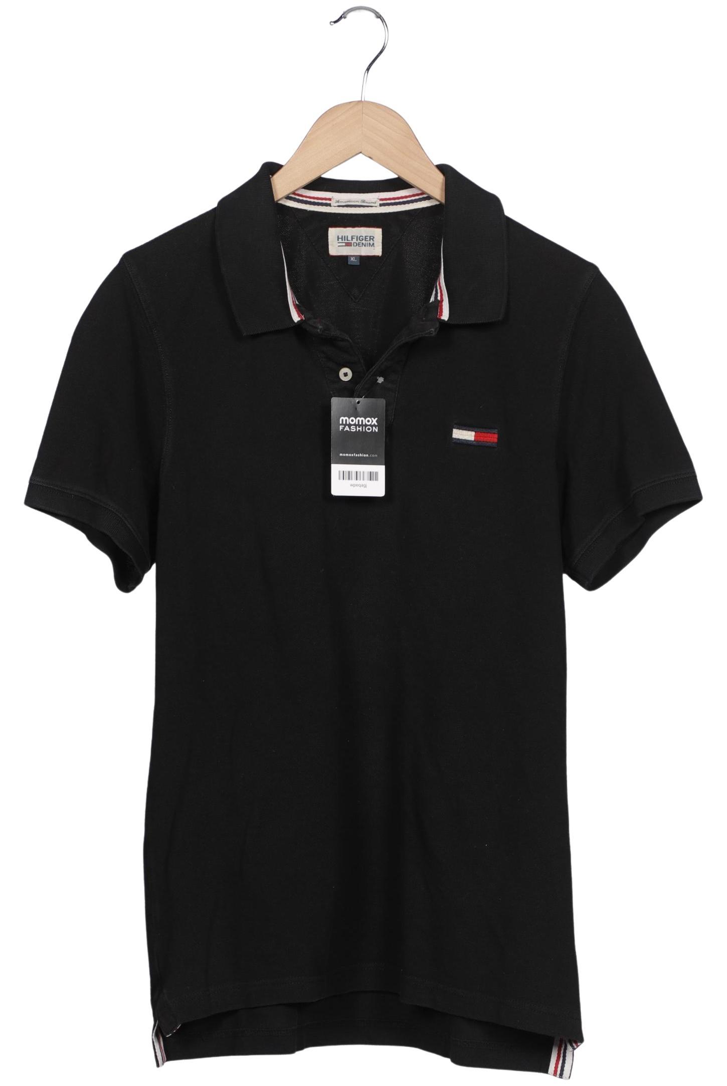 

Hilfiger Denim Herren Poloshirt, schwarz, Gr. 54