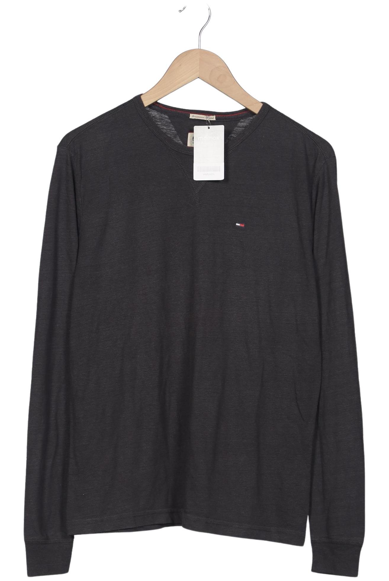 

Hilfiger Denim Herren Langarmshirt, grau, Gr. 46