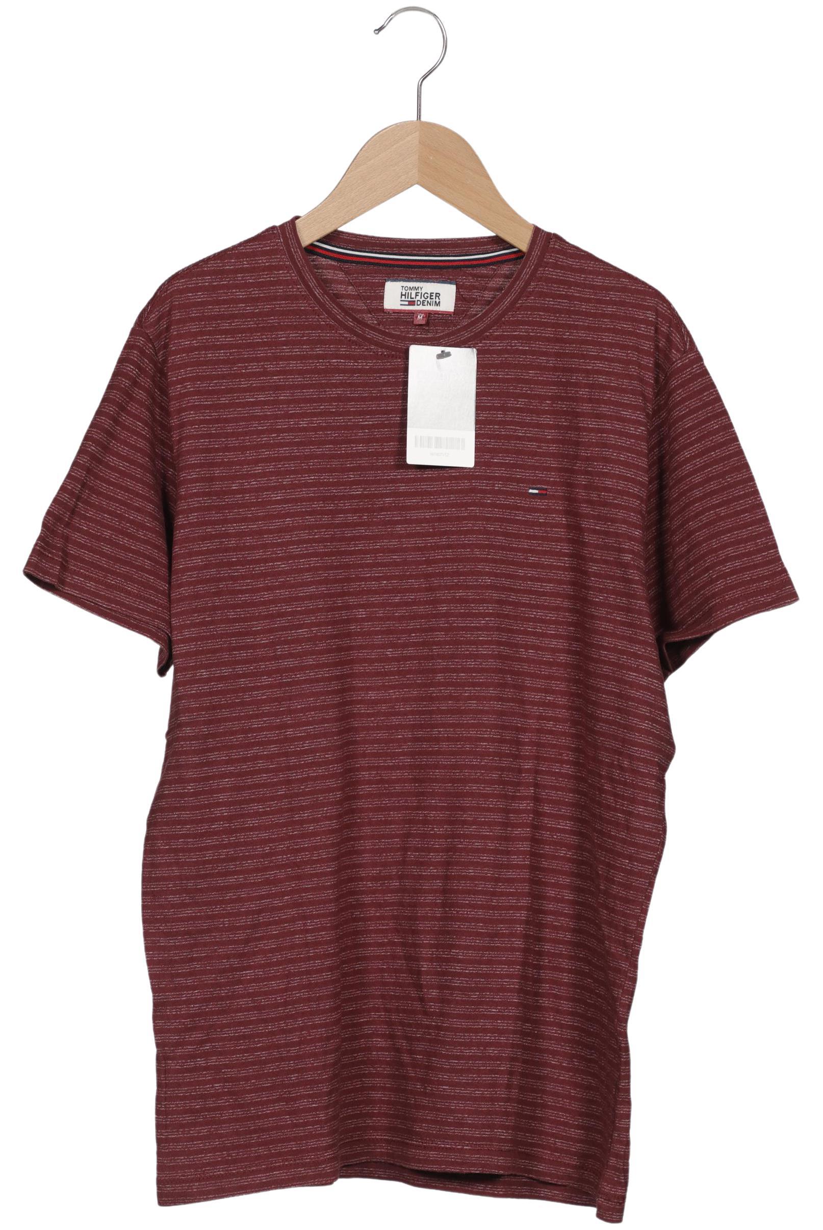 

Hilfiger Denim Herren T-Shirt, bordeaux, Gr. 48