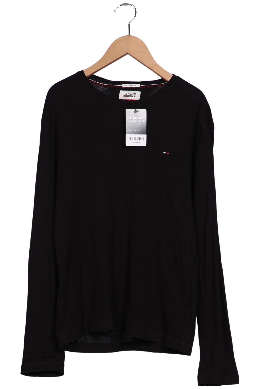 

Hilfiger Denim Herren Langarmshirt, schwarz, Gr. 48