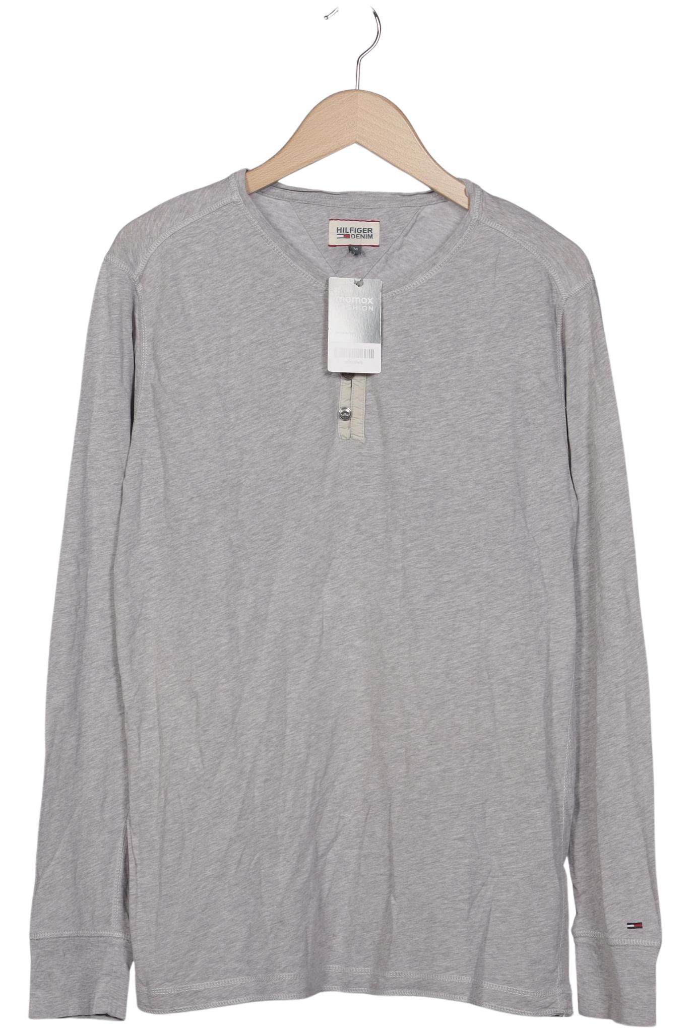 

Hilfiger Denim Herren Langarmshirt, grau, Gr. 48
