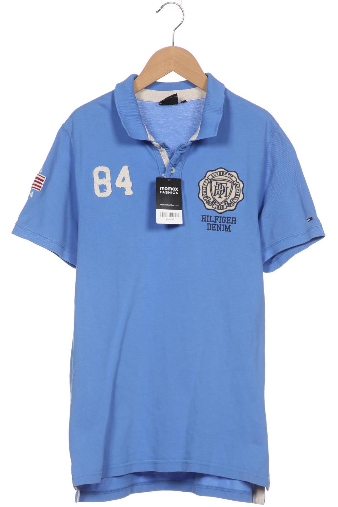 

Hilfiger Denim Herren Poloshirt, blau, Gr. 52