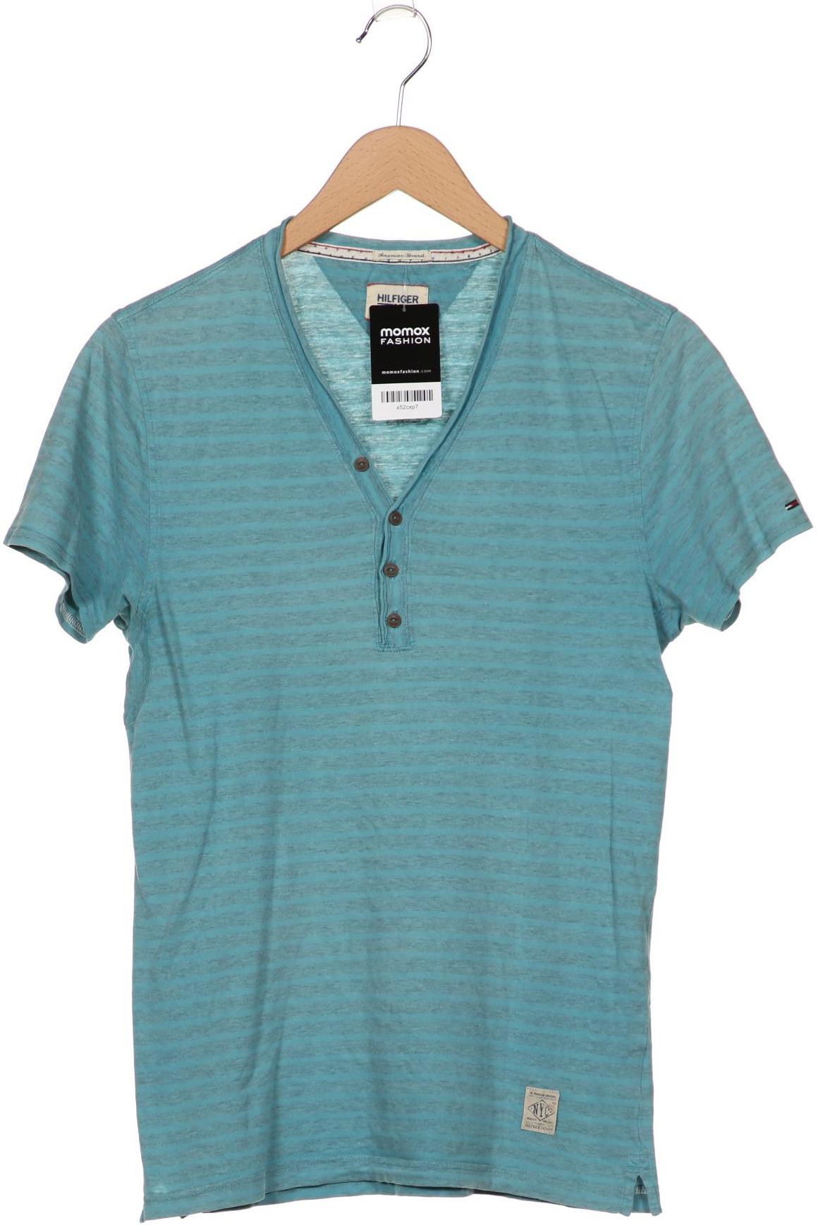 

HILFIGER DENIM Herren T-Shirt, türkis