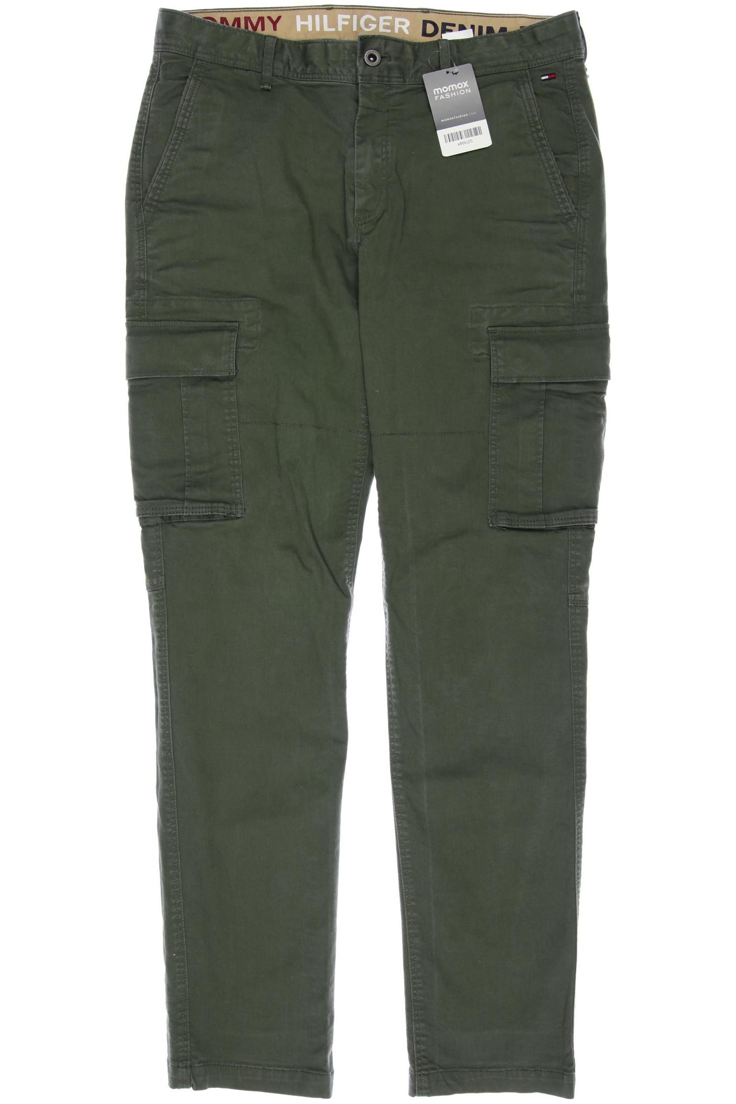 

HILFIGER DENIM Herren Stoffhose, grün