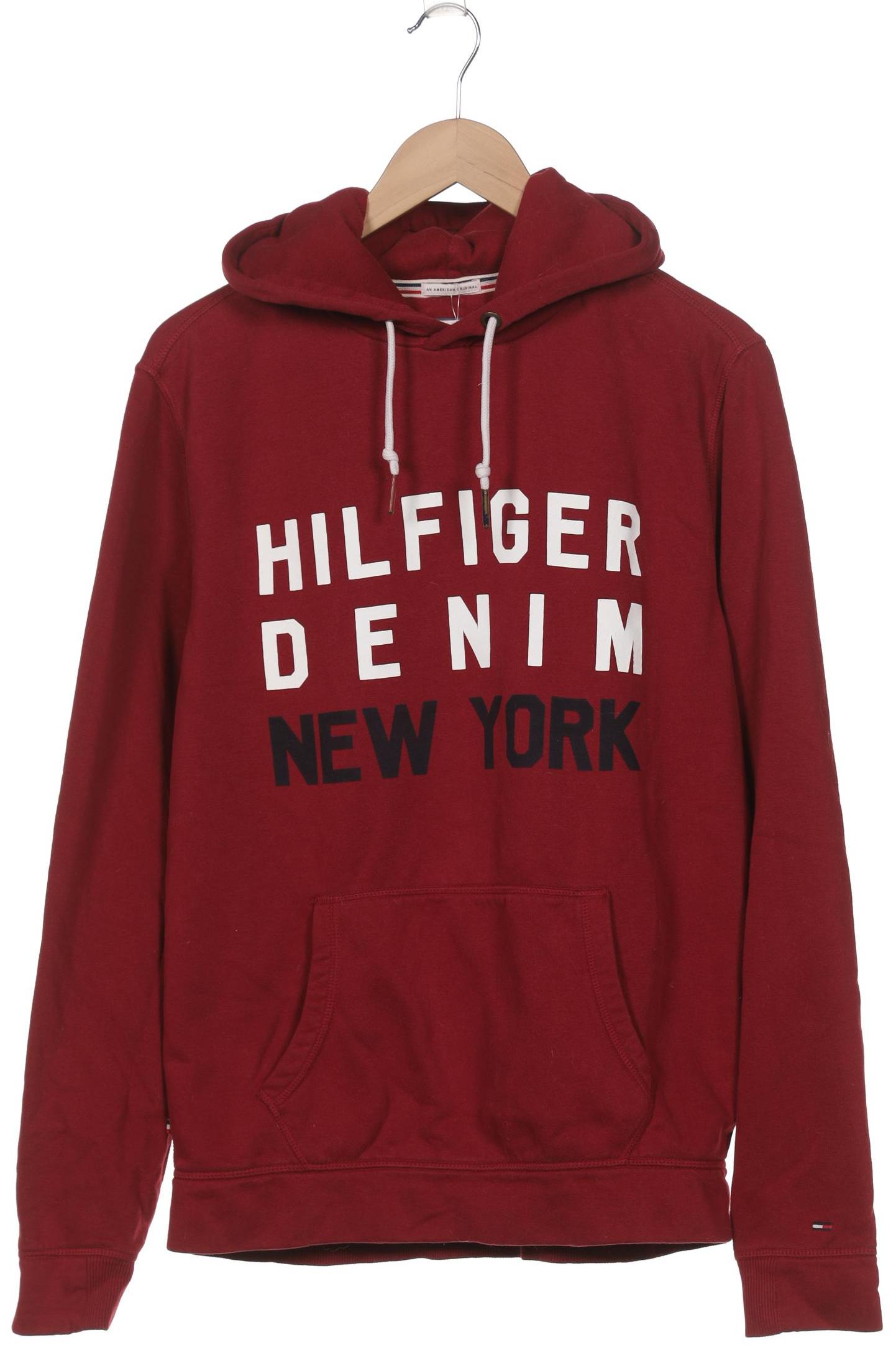 

Hilfiger Denim Herren Kapuzenpullover, bordeaux, Gr. 52