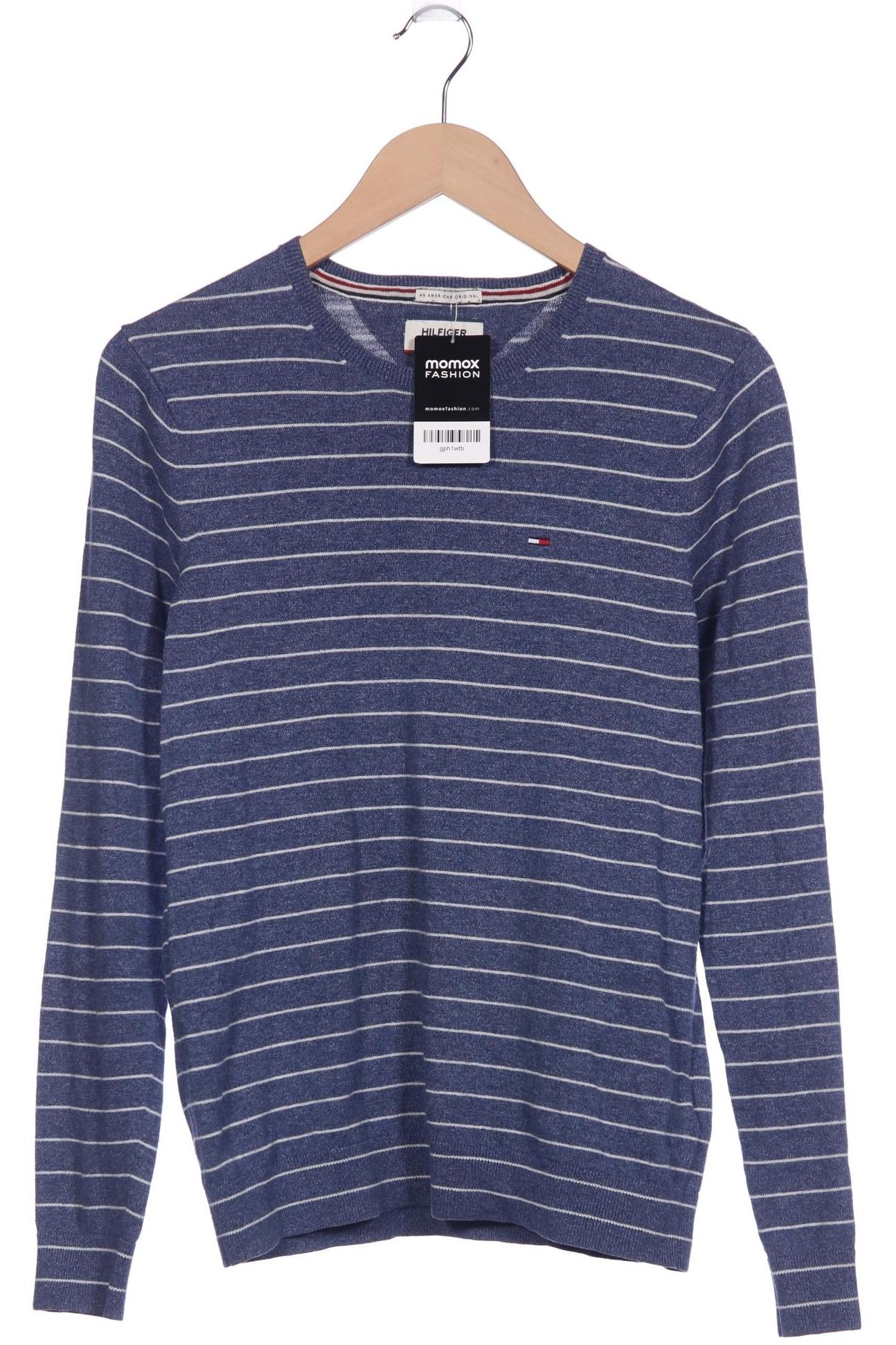 

Hilfiger Denim Herren Langarmshirt, blau, Gr. 46