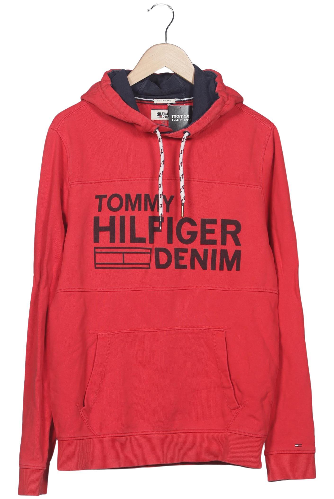 

Hilfiger Denim Herren Kapuzenpullover, rot, Gr. 52