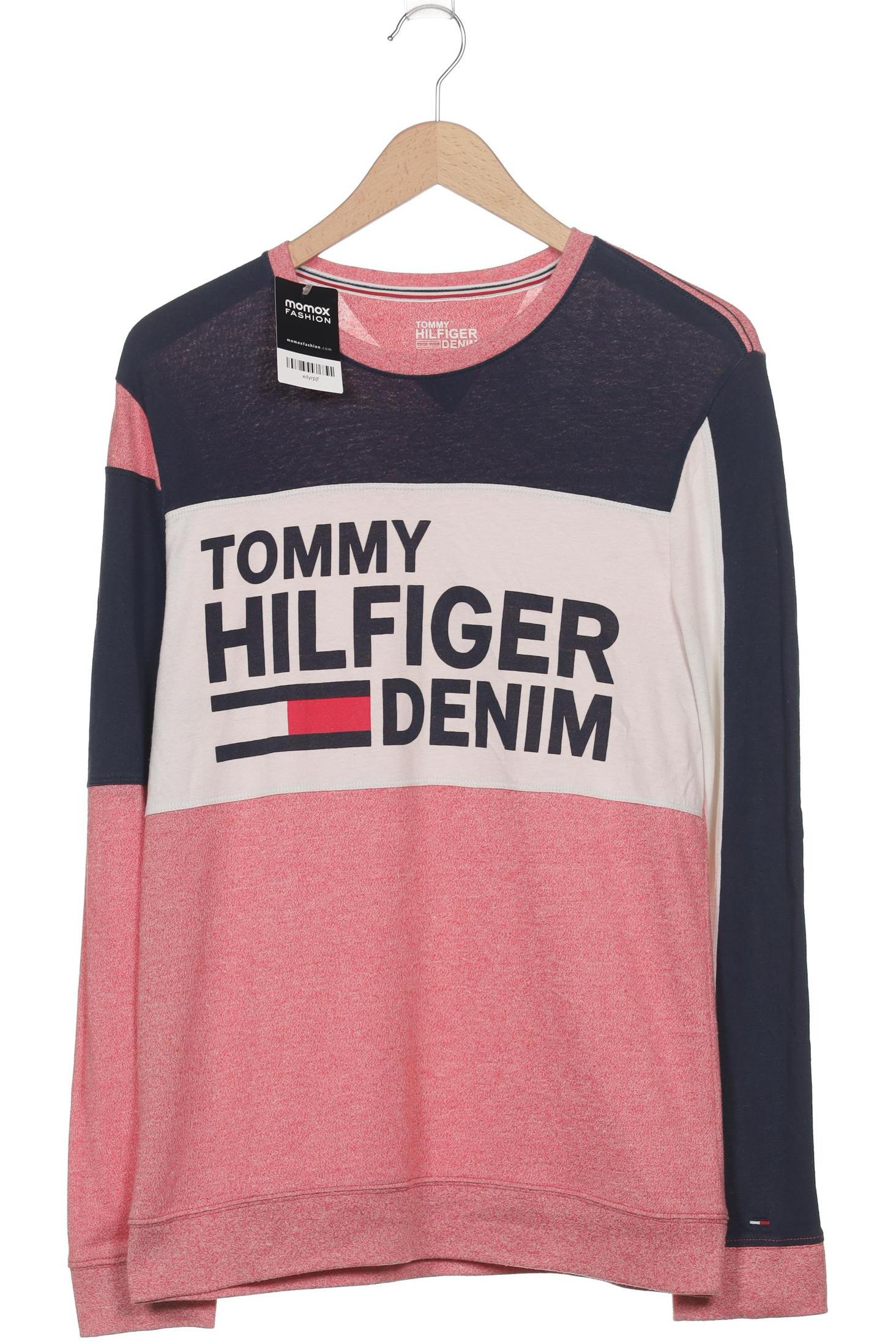 

Hilfiger Denim Herren Langarmshirt, rot, Gr. 48