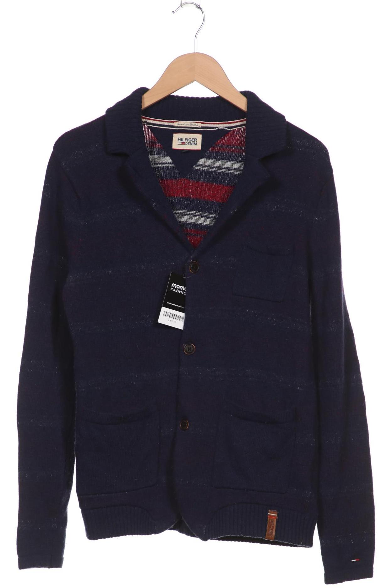 

HILFIGER DENIM Herren Strickjacke, marineblau