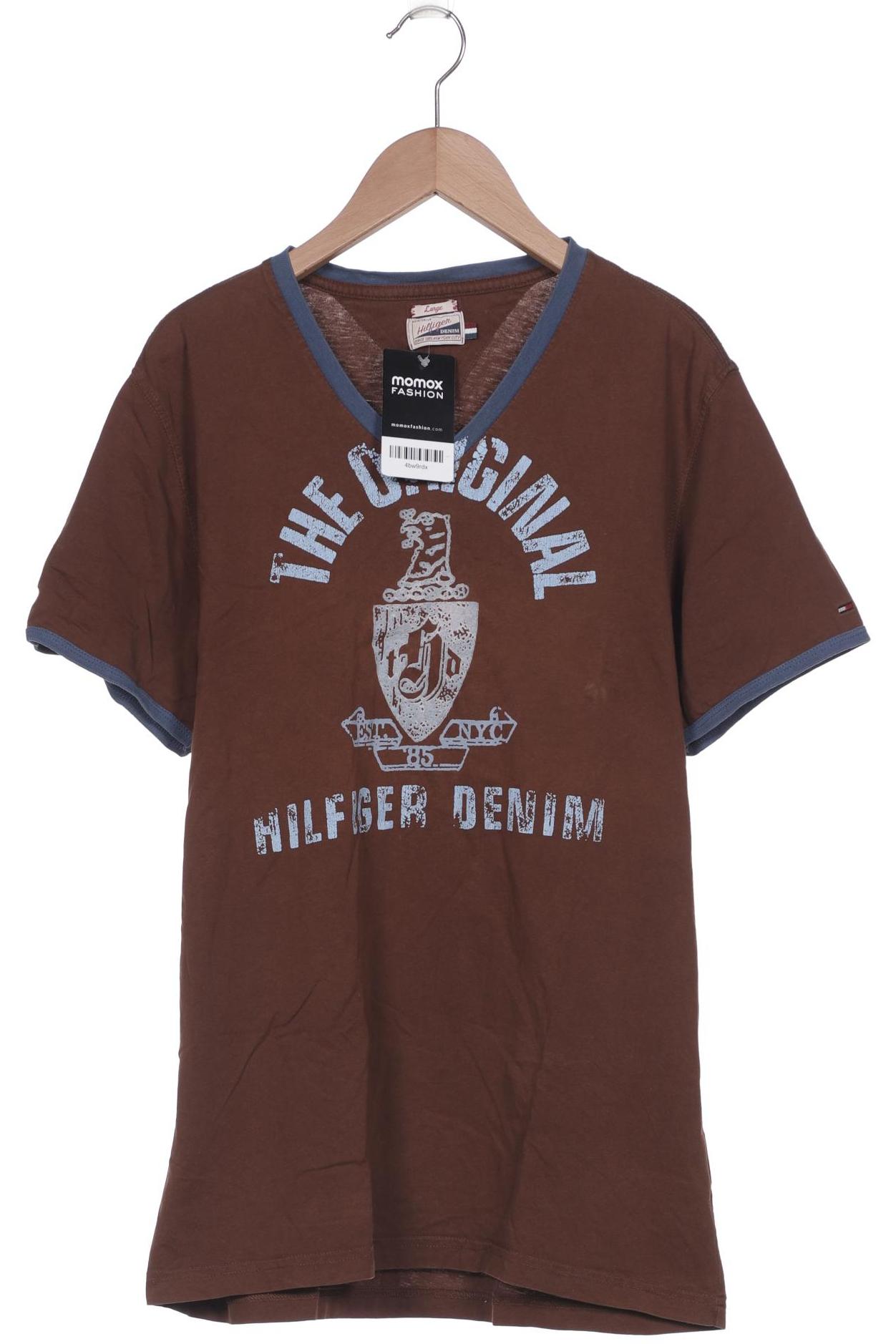 

HILFIGER DENIM Herren T-Shirt, braun