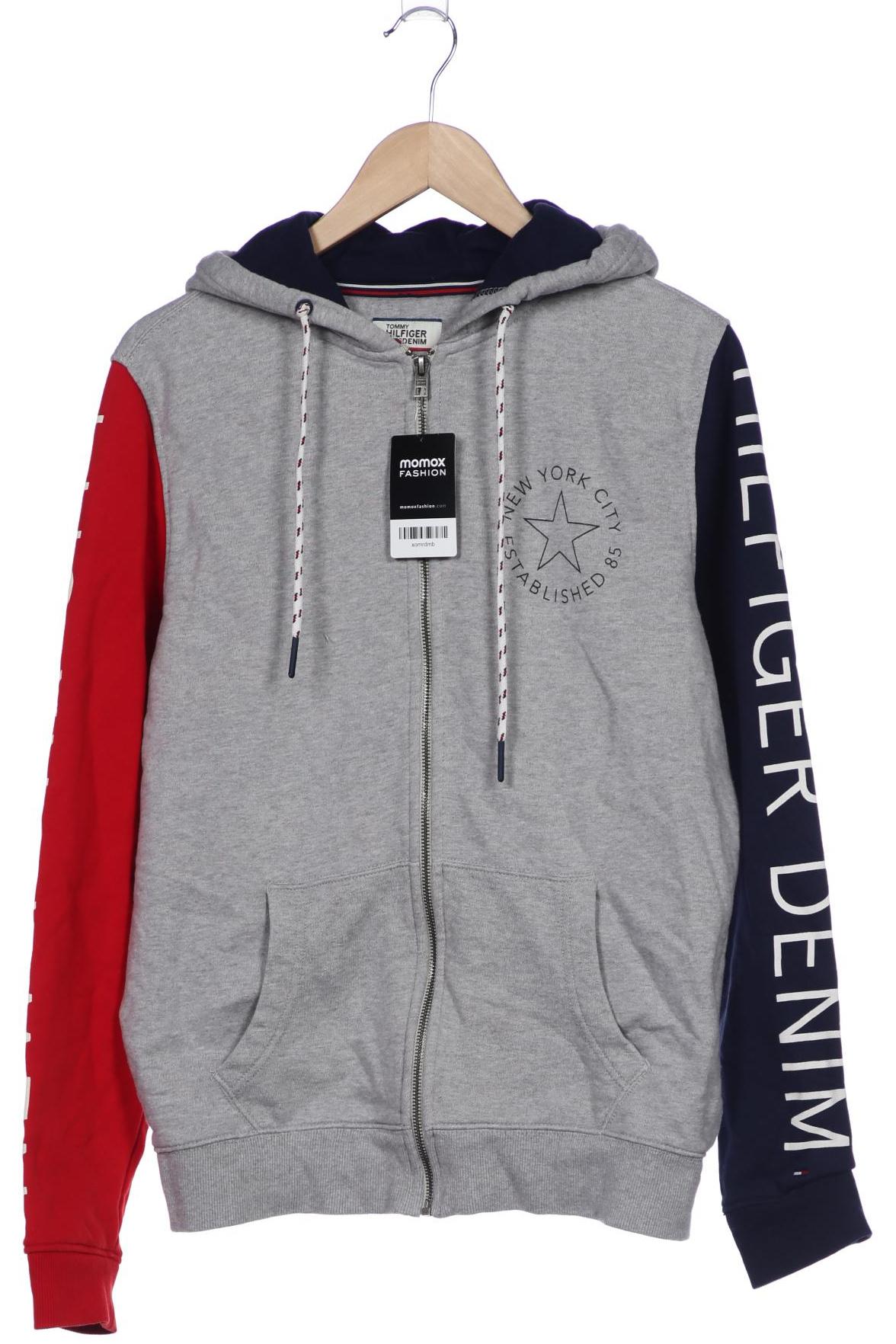 

Hilfiger Denim Herren Kapuzenpullover, grau, Gr. 48