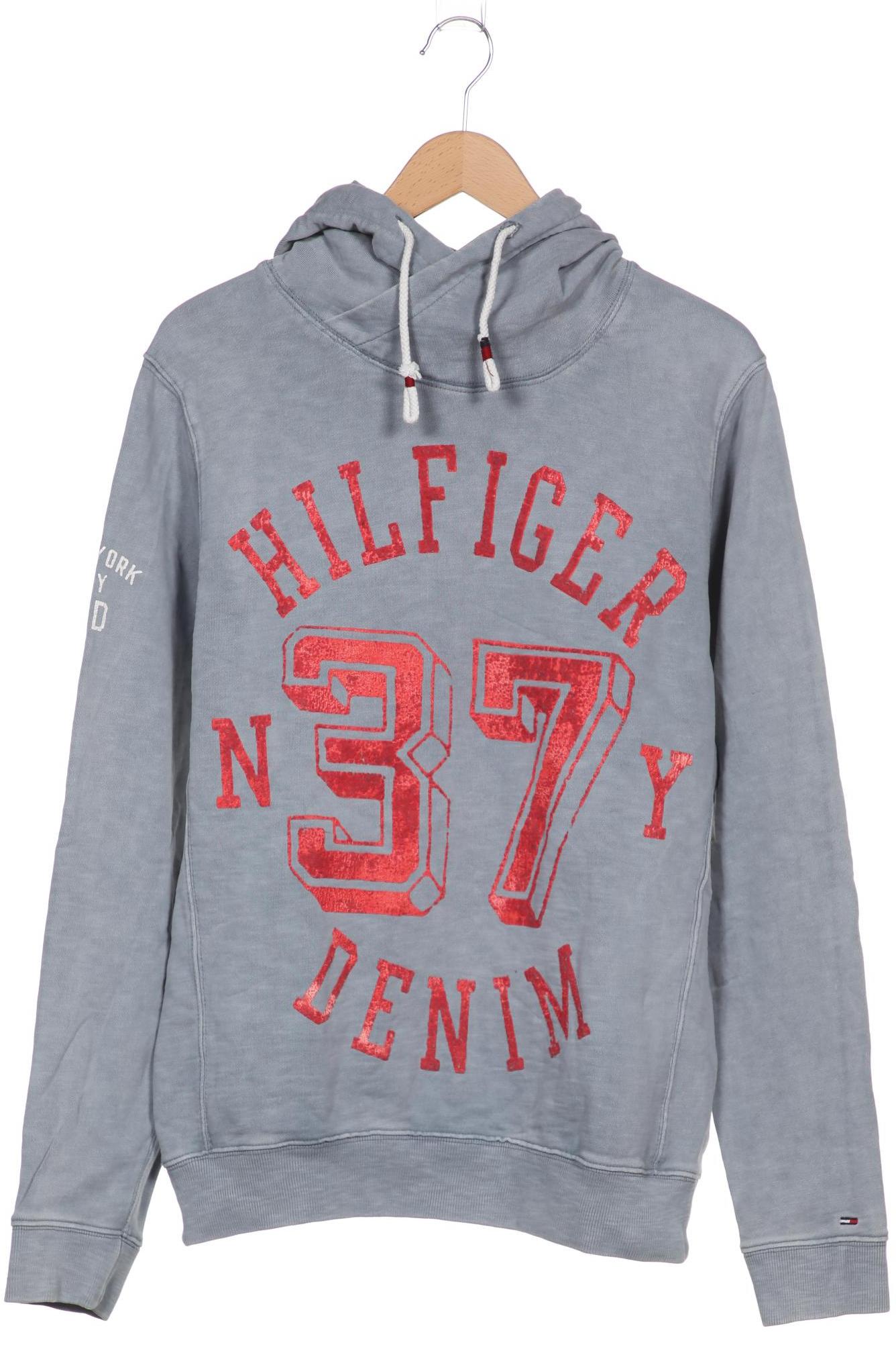

Hilfiger Denim Herren Kapuzenpullover, grau, Gr. 52