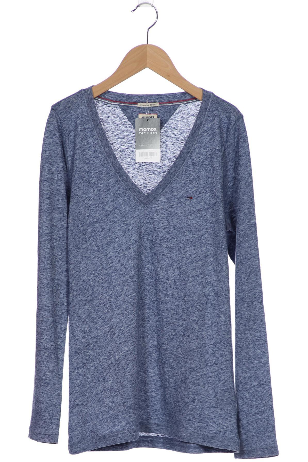 

Hilfiger Denim Herren Langarmshirt, blau, Gr. 52