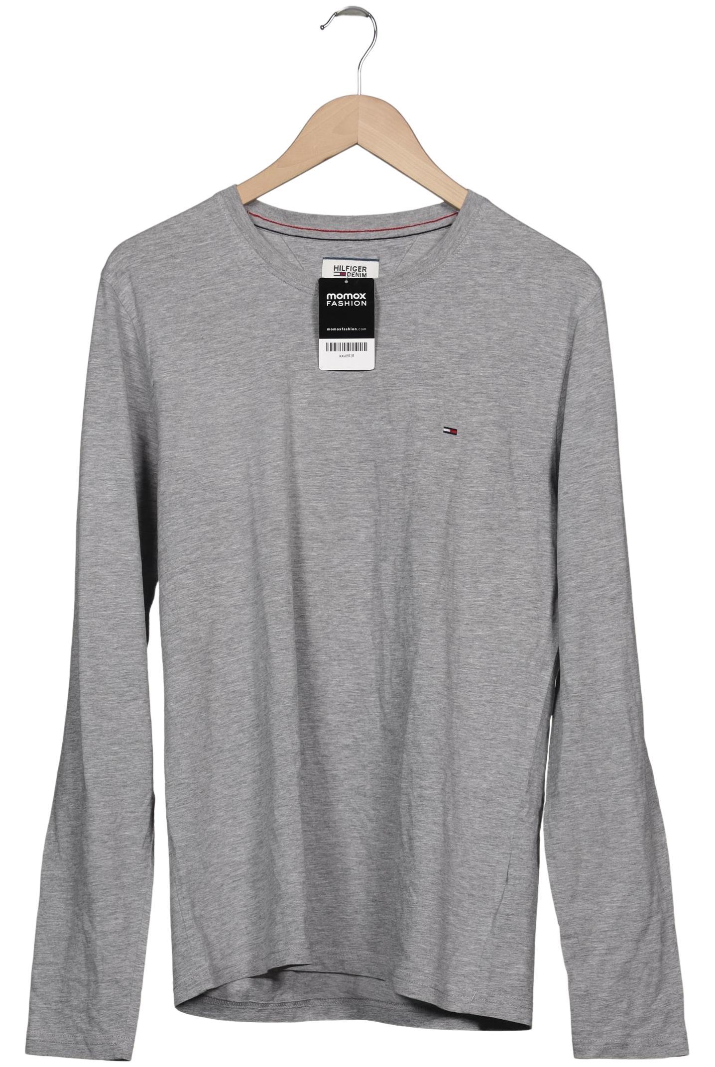 

Hilfiger Denim Herren Langarmshirt, grau, Gr. 52