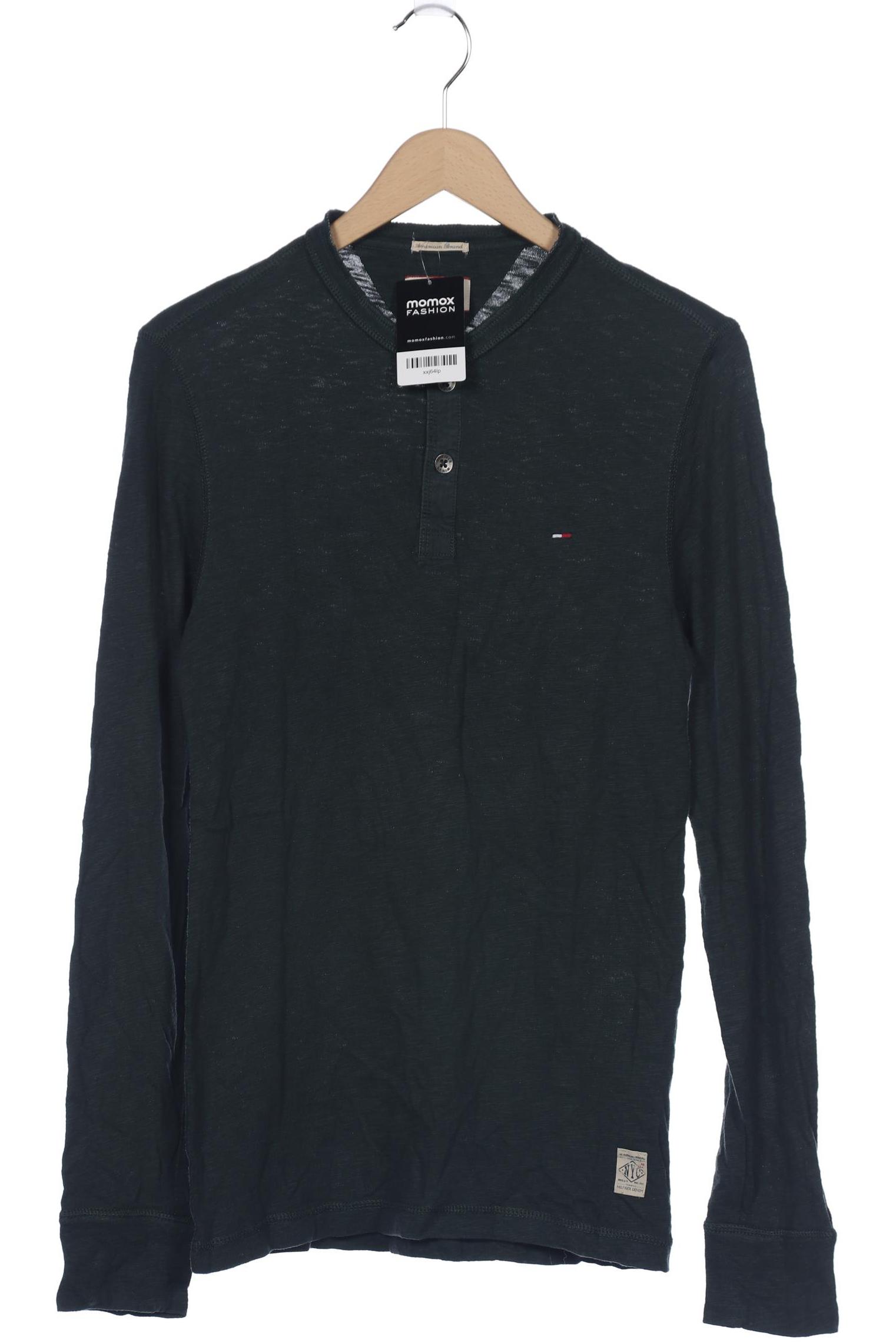 

HILFIGER DENIM Herren Langarmshirt, grün