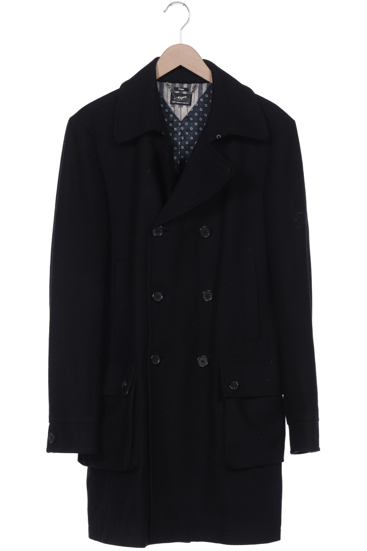 

Hilfiger Denim Herren Mantel, schwarz, Gr. 48