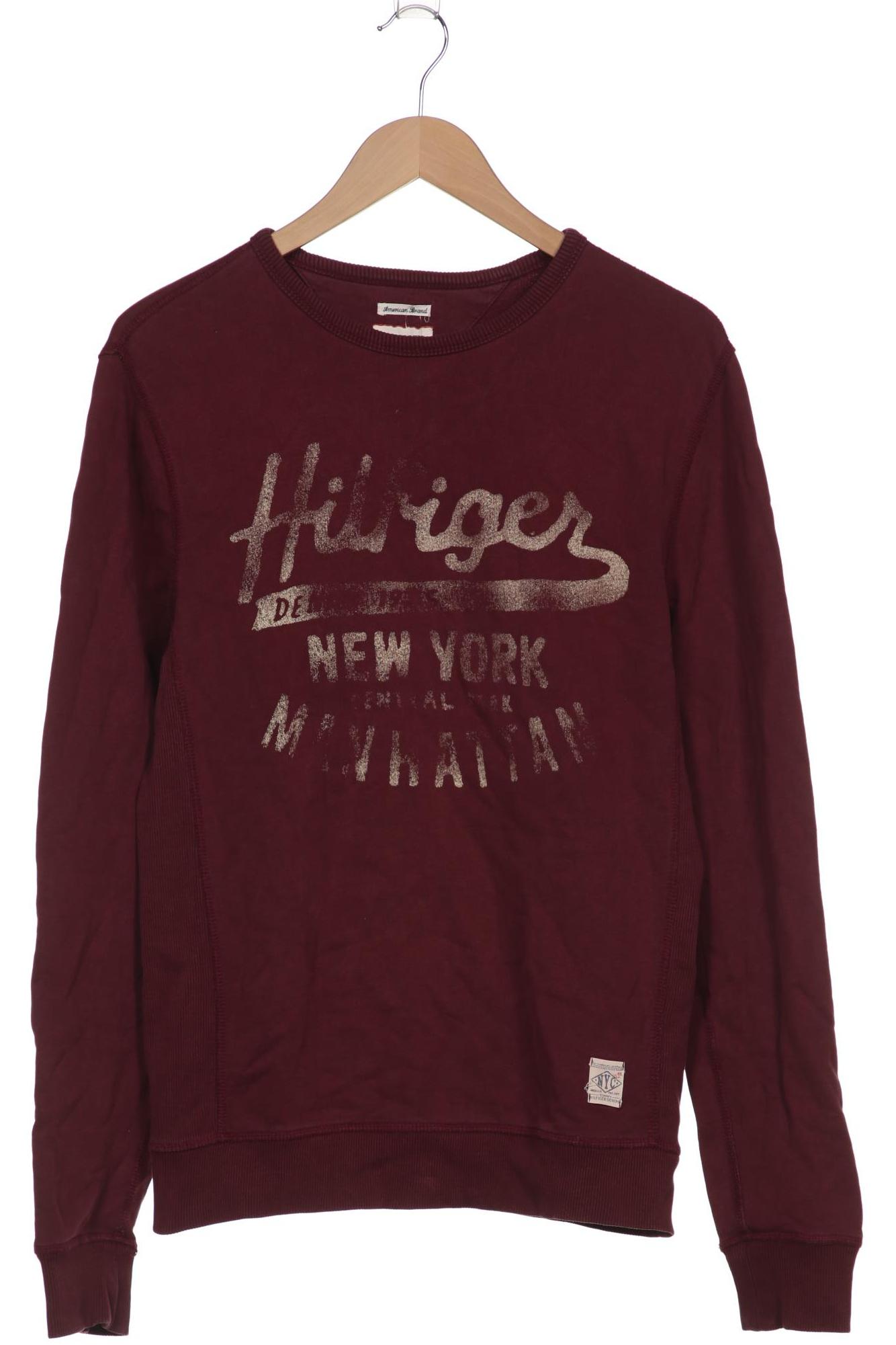 

Hilfiger Denim Herren Sweatshirt, bordeaux, Gr. 46