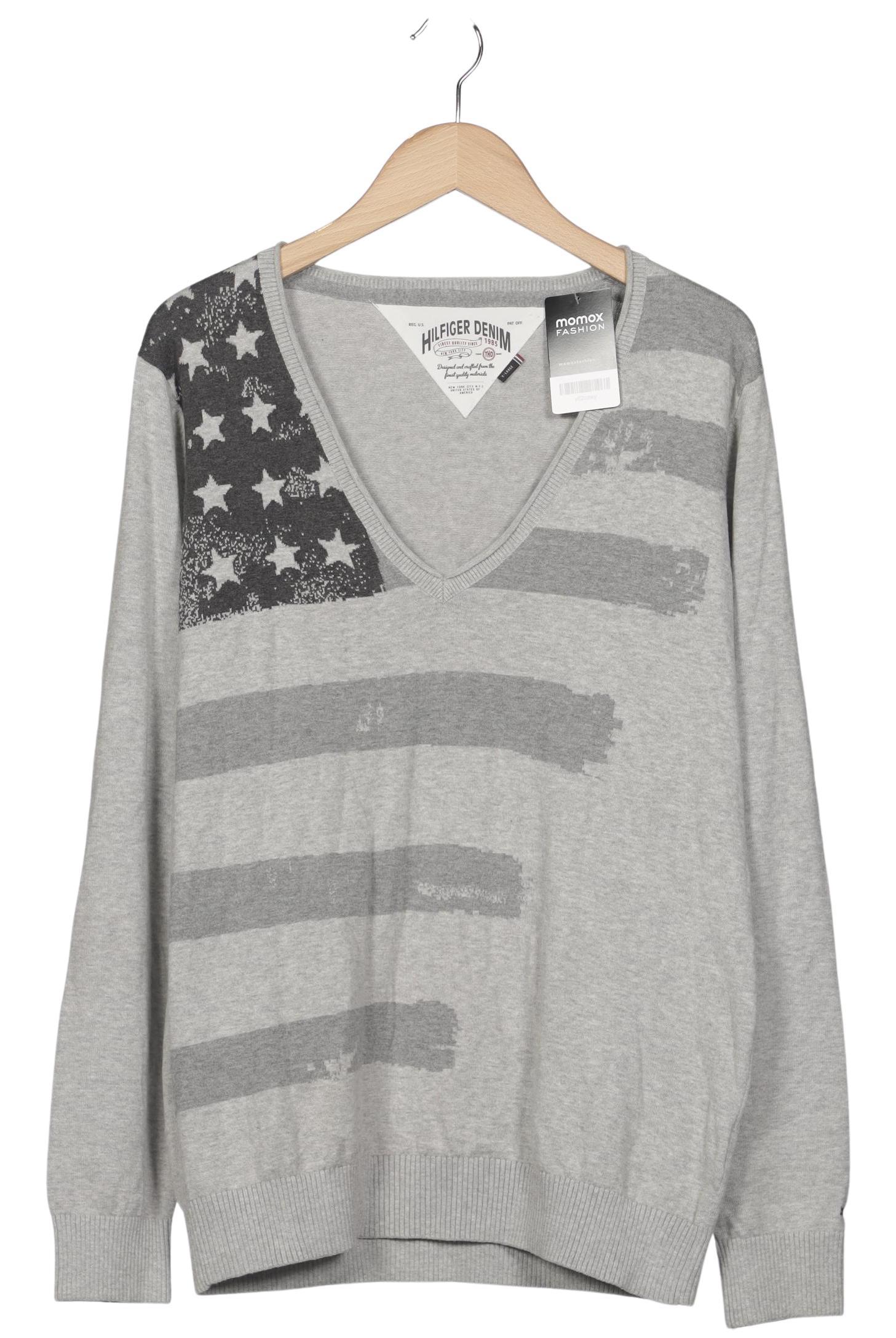 

Hilfiger Denim Herren Pullover, grau, Gr. 54