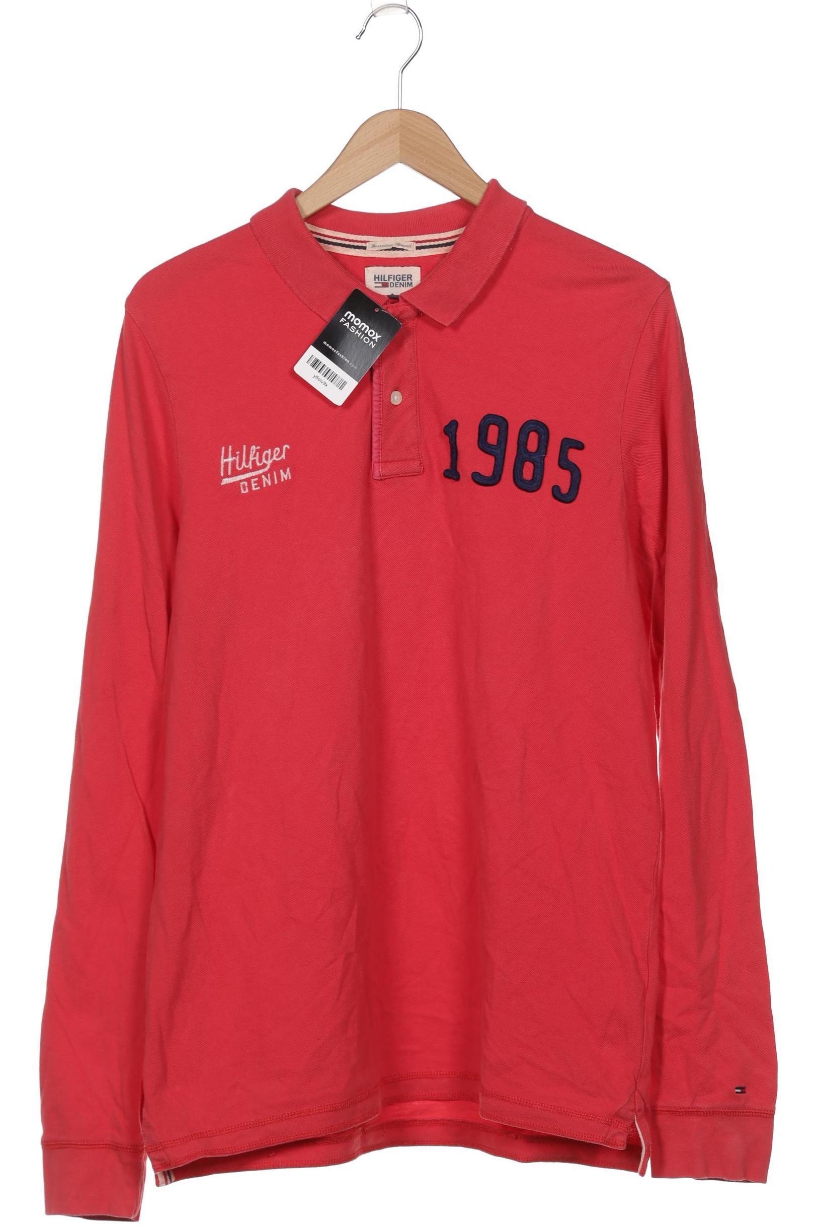 

Hilfiger Denim Herren Poloshirt, rot, Gr. 56