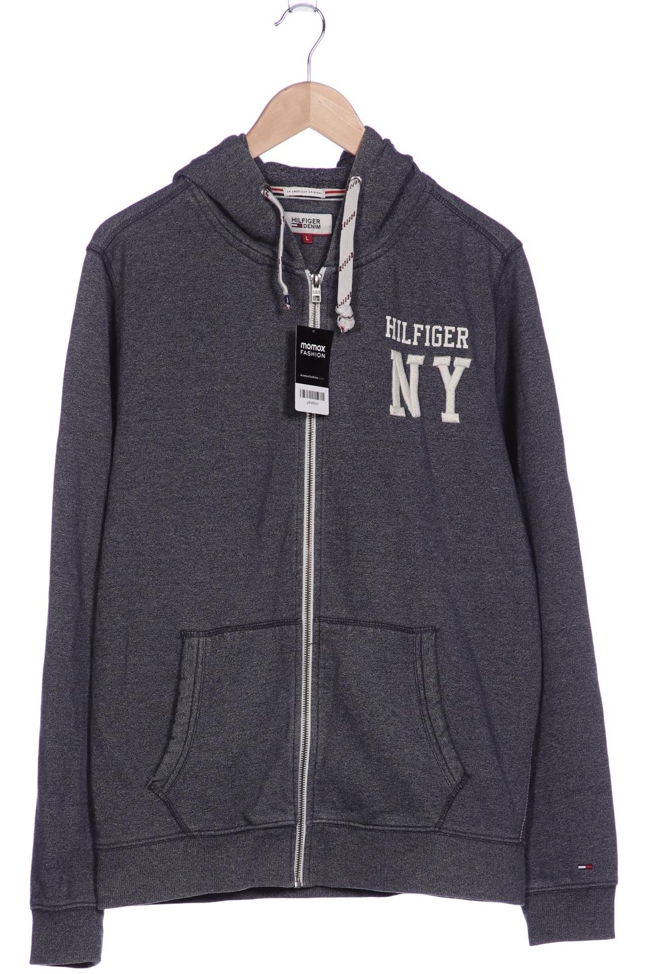 

Hilfiger Denim Herren Kapuzenpullover, grau, Gr. 52