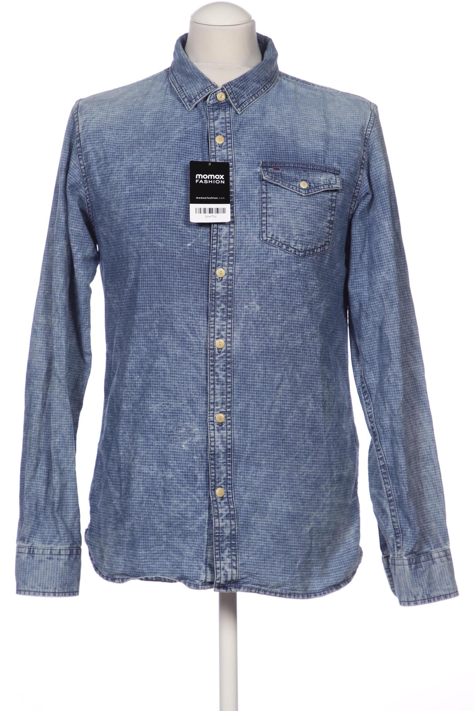 

Hilfiger Denim Herren Hemd, blau, Gr. 46