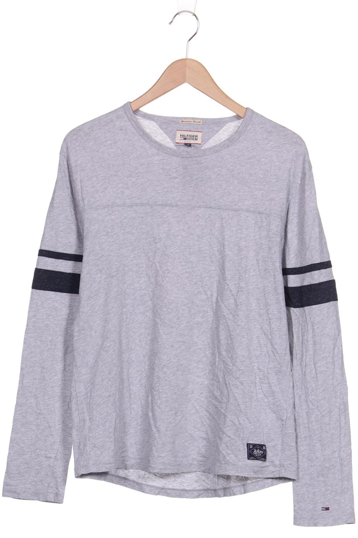 

Hilfiger Denim Herren Langarmshirt, grau, Gr. 48