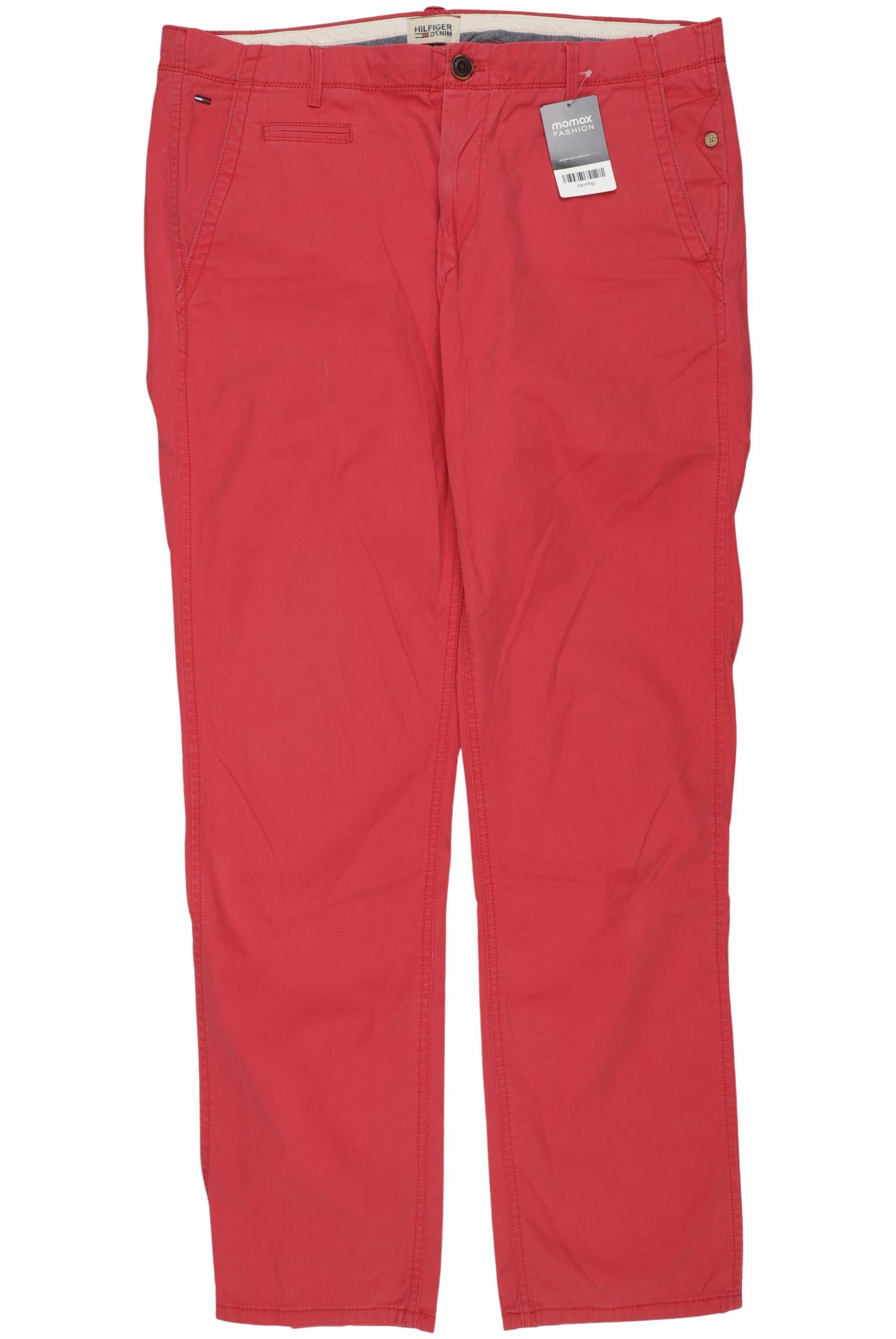 

Hilfiger Denim Herren Stoffhose, rot, Gr. 36